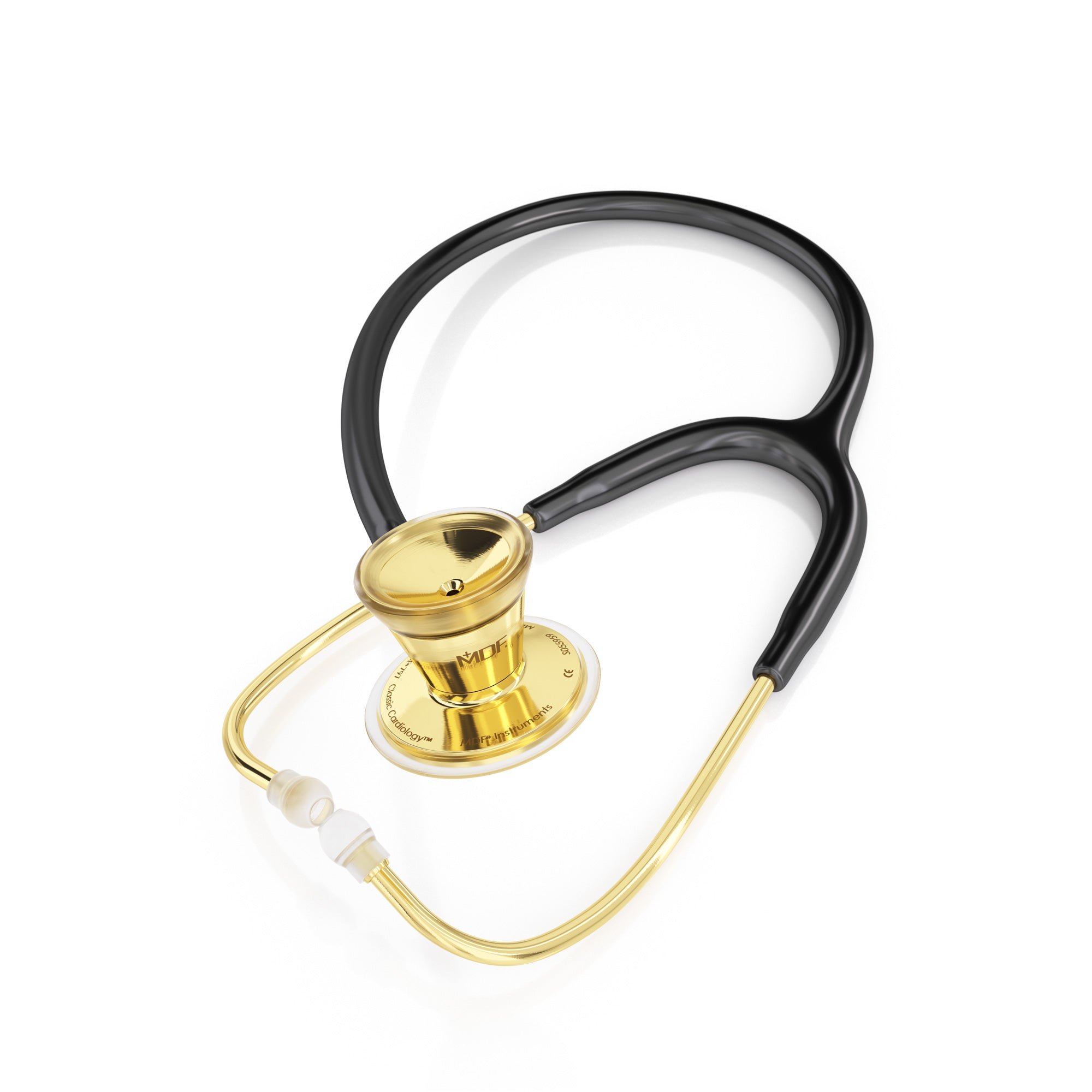ProCardial® Premium Stainless Steel Cardiology Stethoscope - Black & Gold Finish | Ideal for Doctors, Nurses & Medical Students | Perfect for Heart Auscultation & Clinical Diagnosis