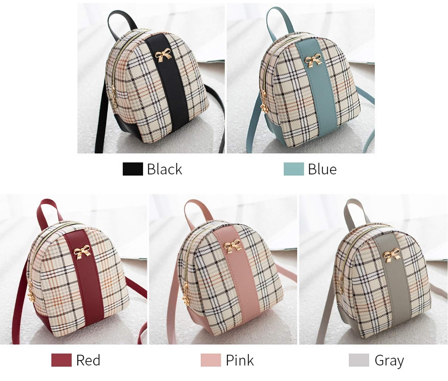 NUWA Mini Backpack Purse for Women - Small Crossbody Bag with Wallet for Teen Girls, Lightweight Cell Phone Pouch - Trendy Gift for Her (Rosy2) - Perfect for School, Travel & Everyday Use