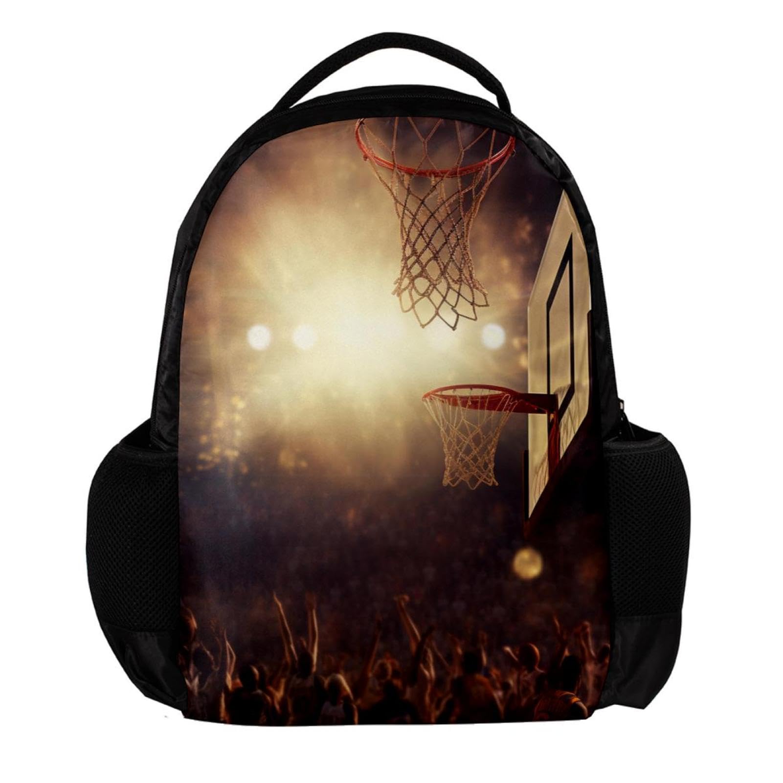 Best Travel Backpacks for Women & Men - Durable Basketball Backpack with Hoop - Perfect for Gym, Sports & Outdoor Adventures