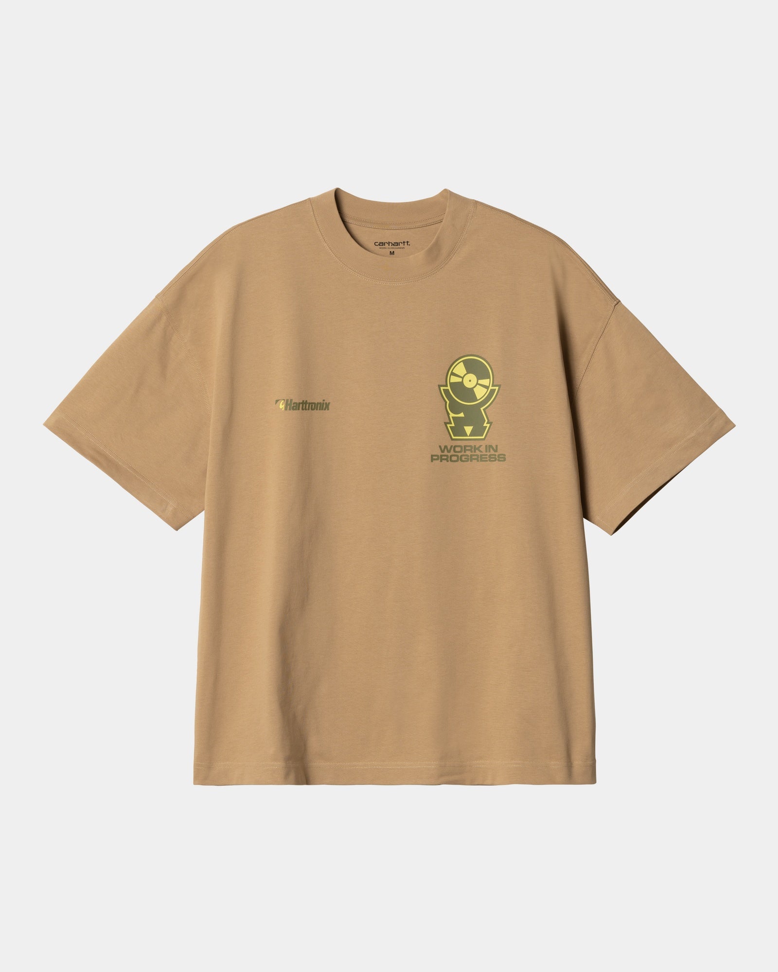 Harttronix Men's Vintage T-Shirt | Dusty Hamilton Brown | Soft Cotton Tee for Casual Wear & Street Style
