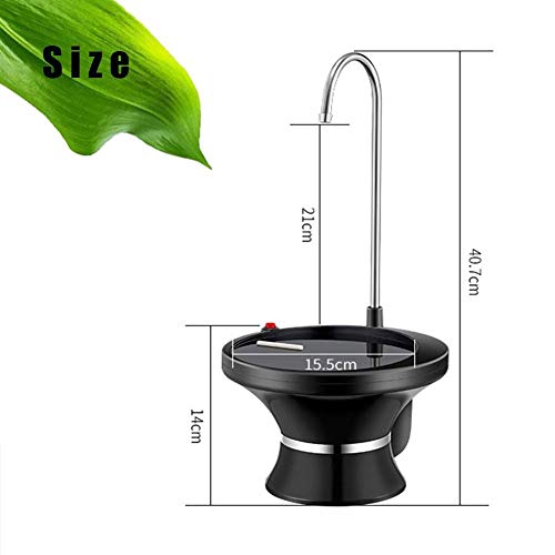 Automatic Water Pump Dispenser for 5 Gallon Bottles - Portable Drinking Water Dispenser with Electric Pump - Ideal for Home, Office, and Outdoor Use
