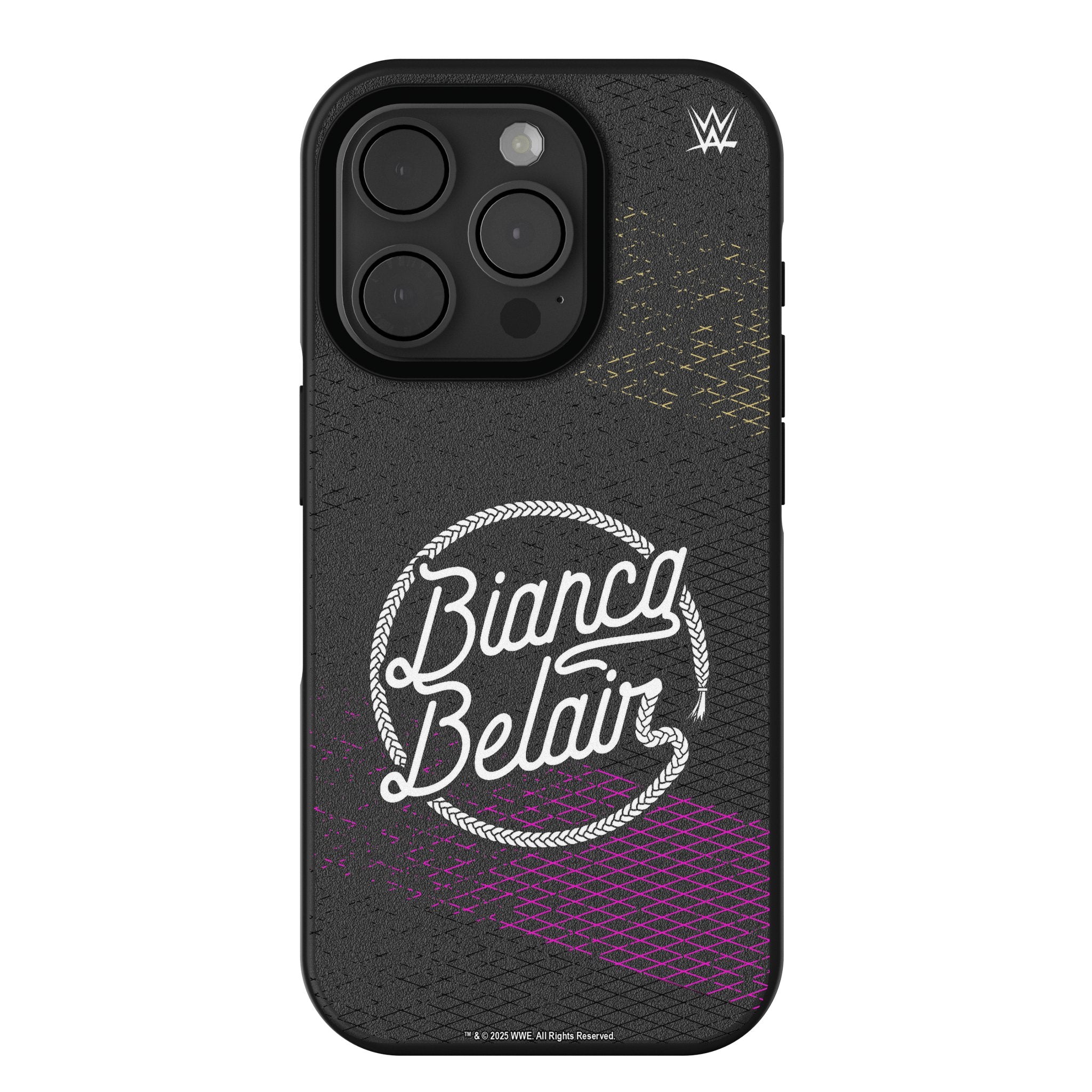 Bianca Belair Shockproof Steel Bumper Case for Apple iPhone 14/13/12 - Durable Protection for Everyday Use & Outdoor Activities