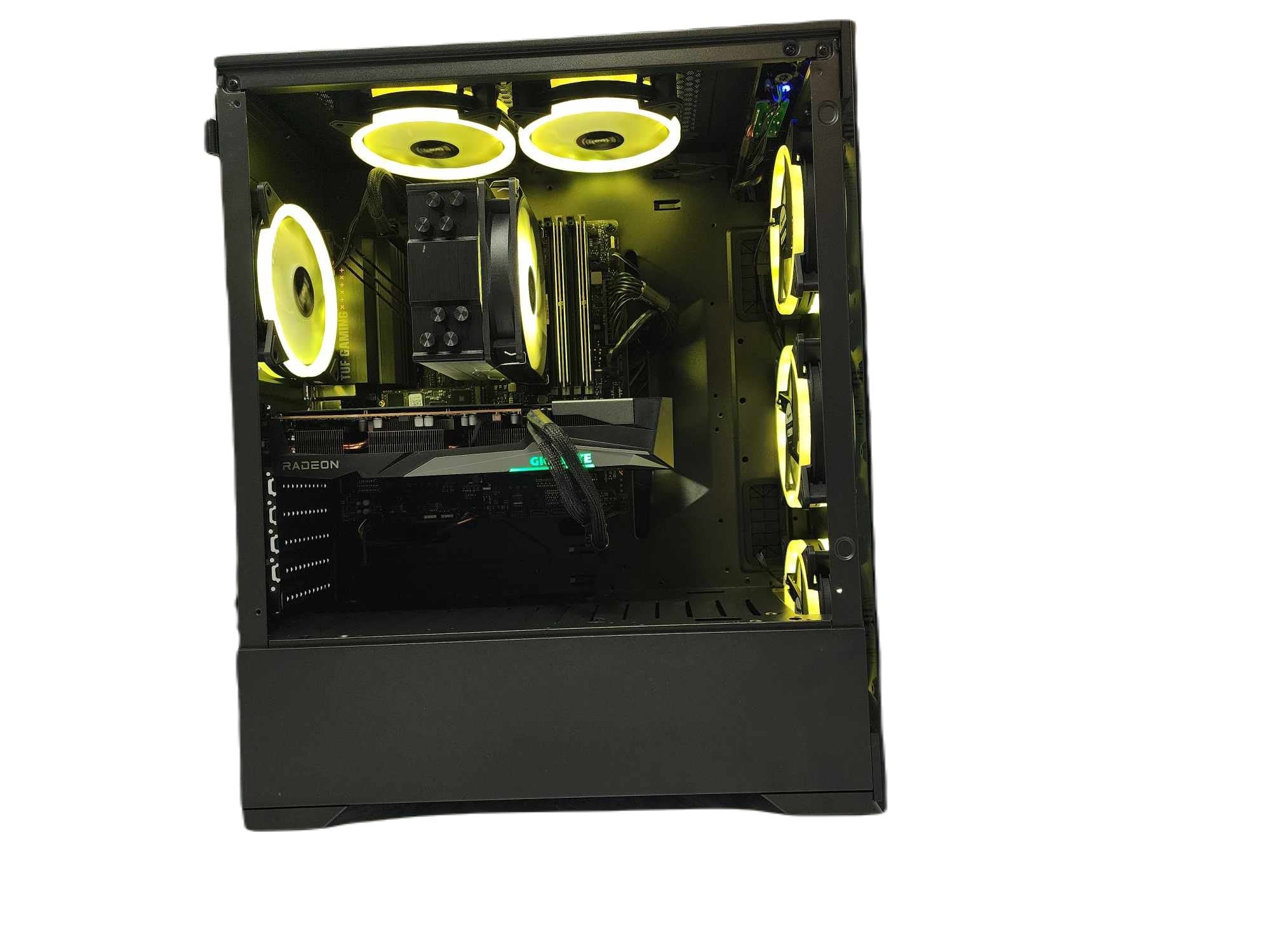 Pinnacle Gaming PC Desktop Computer - AMD Ryzen 9 9900X3D, 2TB Gen4 NVMe + 2TB SSD, RX 6600 XT 8GB GPU, 64GB DDR5 RAM, Black Vog A620M Motherboard - Ultimate Gaming & Streaming Setup for Esports & 4K Gaming