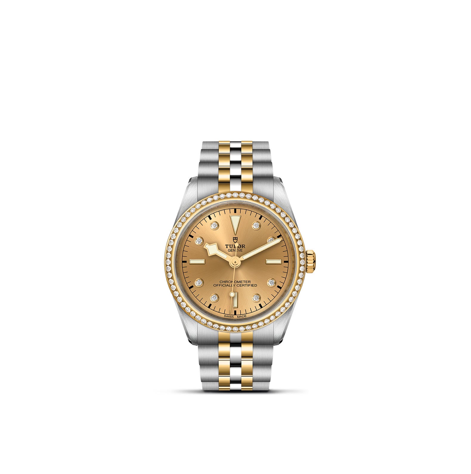 Black Bay One 36 S&G - Premium Stainless Steel & Gold Watch for Men | Luxury Automatic Diving Timepiece | Perfect for Business, Formal Events & Water Sports