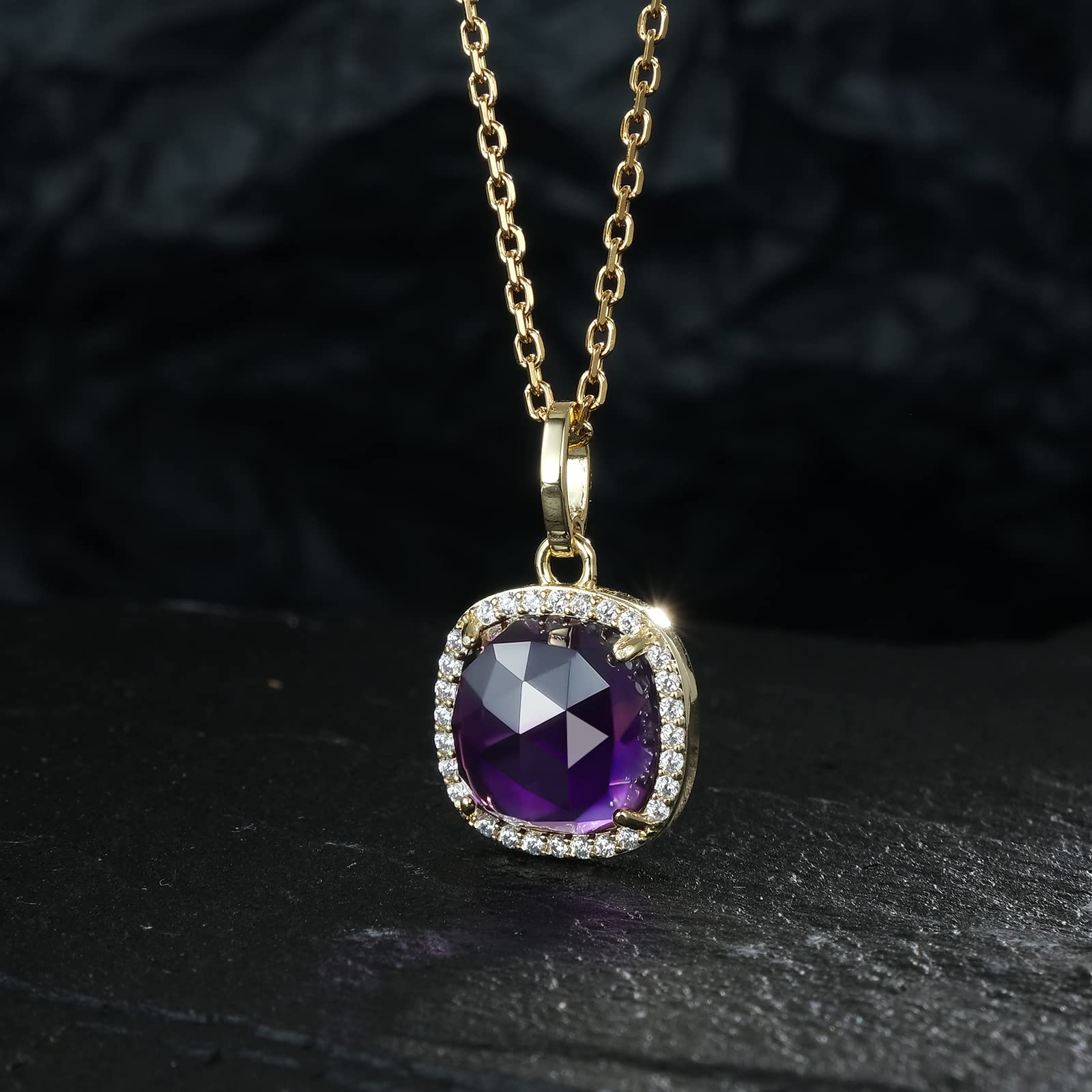 Jupiter Pendant Necklace for Women - Elegant Square Pendant Jewelry, Perfect Gift for Valentine's Day, Mother's Day & Birthdays | Ideal for Date Nights, Office Wear & Special Occasions