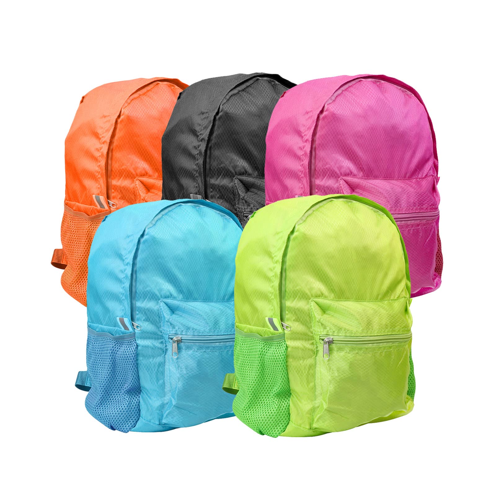 25L Ultra Lightweight Waterproof Foldable Backpack - Durable Packable Daypack for Camping, Hiking, Travel - Compact & Portable for Men & Women (Black) | Perfect for Outdoor Adventures, Commuting & Daily Use