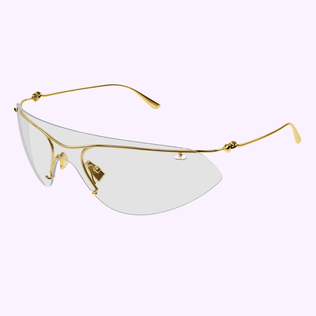 Bottega Veneta BV1272S 001 99 Unisex Metal Sunglasses - UV Protection Luxury Fashion Shades for Men & Women | Perfect for Beach, Driving & Outdoor Activities