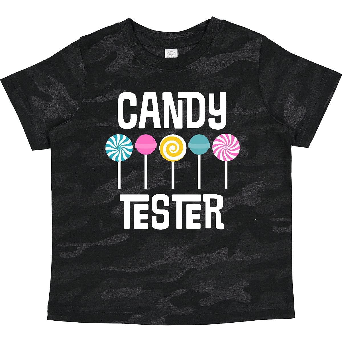 Inktastic Candy Tester Cute Sweets Toddler T-Shirt - Adorable Graphic Tee for Baby Boys & Girls - Perfect for Birthday Parties, Playdates & Family Photos