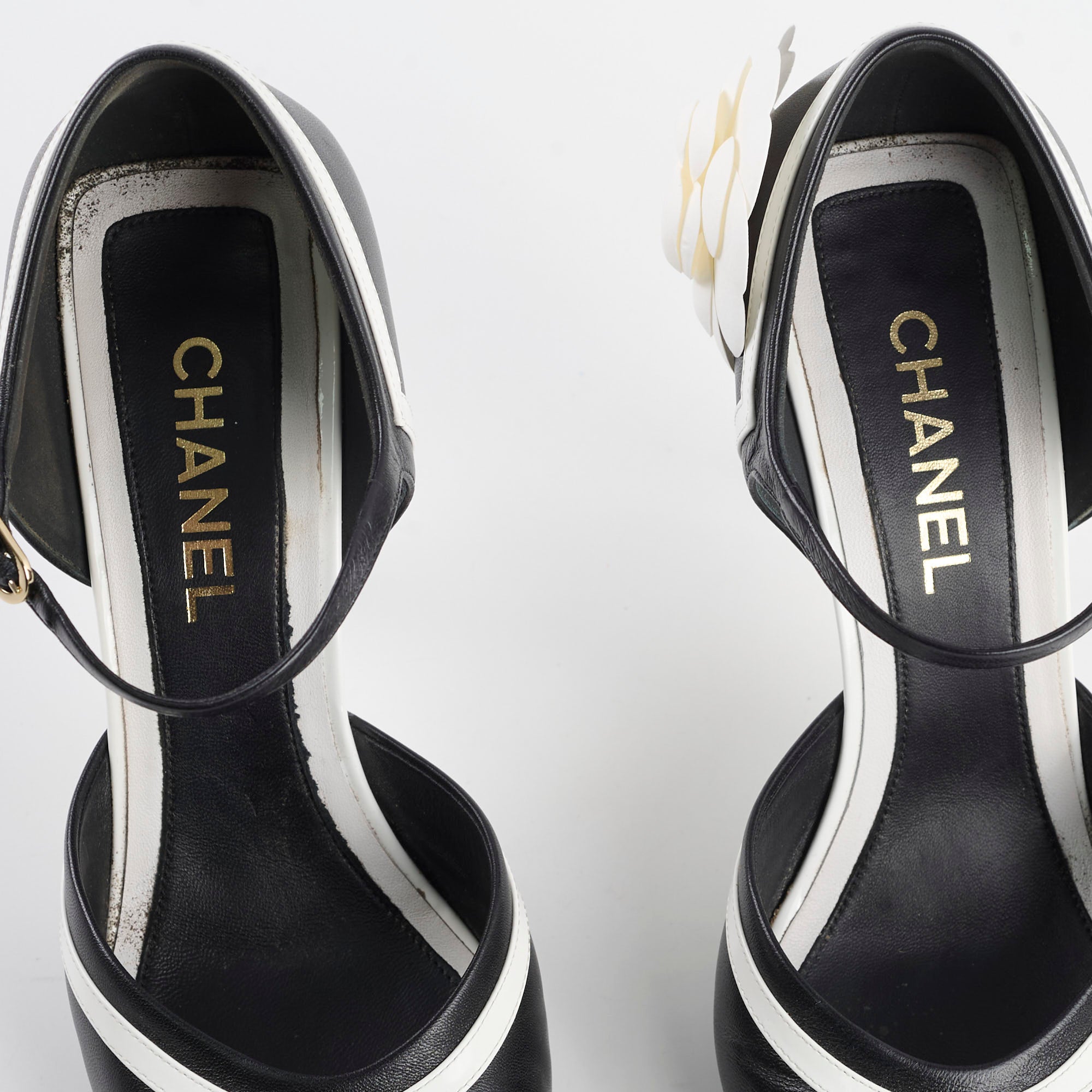 Chanel Black and White Pumps for Women - Size 41 | Classic Designer High Heels for Office, Party & Special Occasions