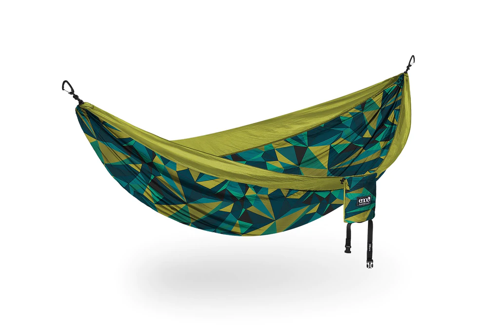 Eno DoubleNest Hammock with Vibrant Prints - Lightweight & Portable for Camping, Backpacking, Beach & Outdoor Adventures
