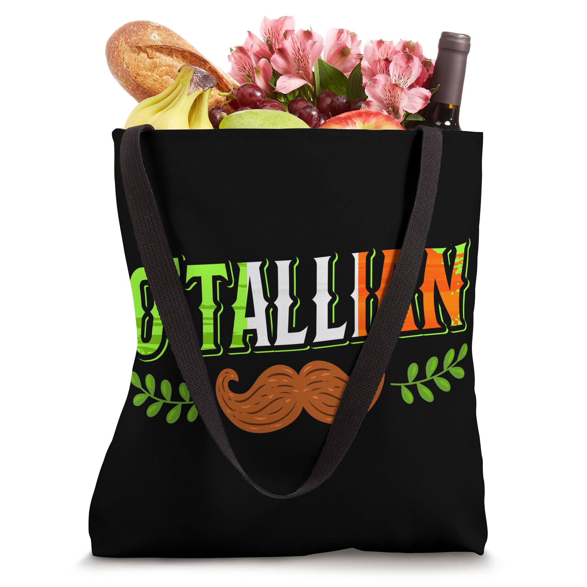 O'tallian Irish Italian St. Patrick's Day Leprechaun Ireland Tote Bag - Perfect for St. Paddy's Celebrations, Irish Festivals & Everyday Use
