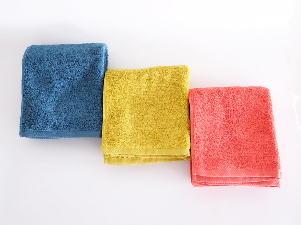 Premium Imabari Mokomoko Soft Face Towel by Hartwell - Gentle Exfoliating & Absorbent Japanese Bath Towel for Spa, Skincare & Daily Facial Cleansing