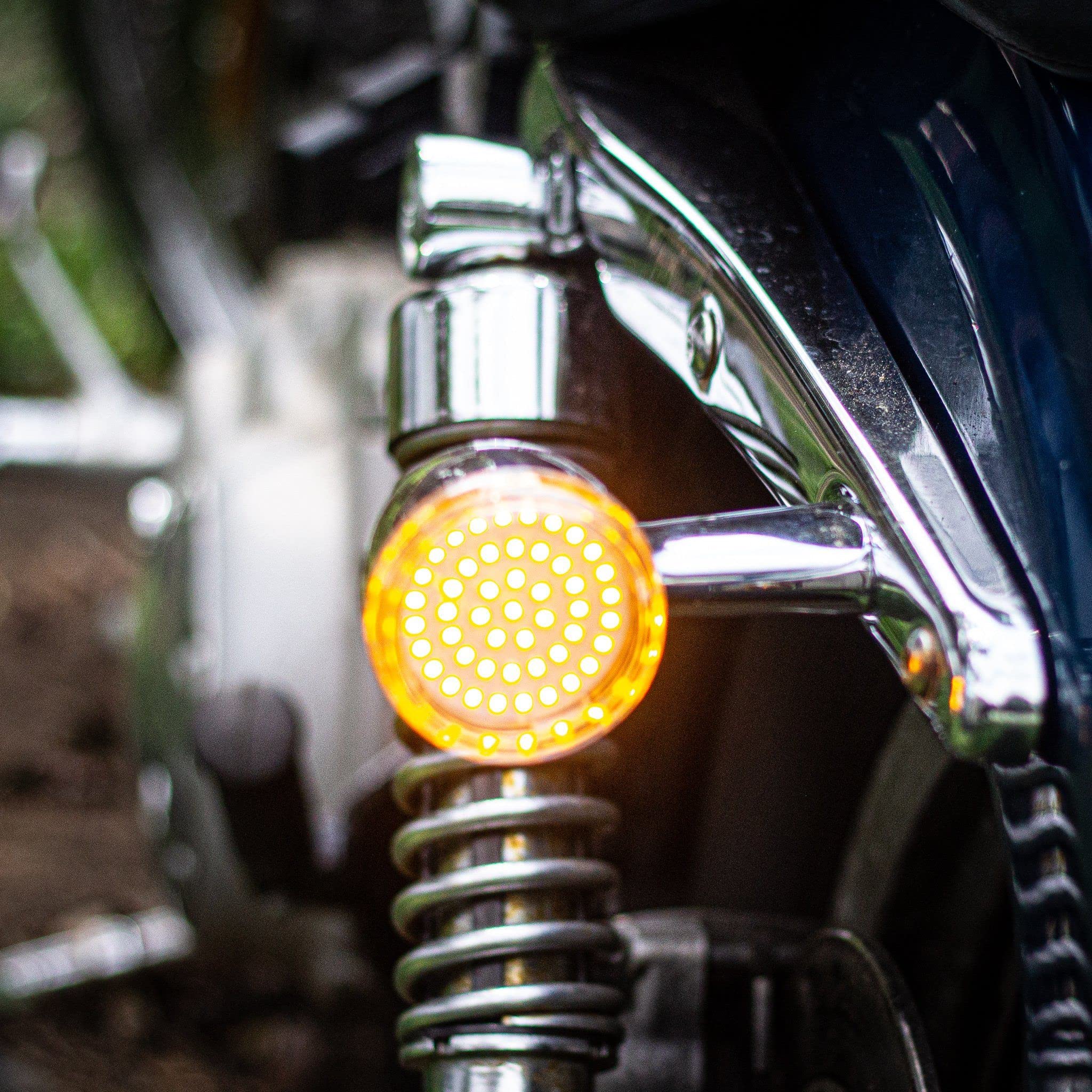 Harley Davidson LED Turn Signal Kit - Eagle Lights Gen II Front & Rear Amber/White Running Lights - 1157 & 1156 Base with Load Equalizer - Perfect for Night Riding & Enhanced Motorcycle Safety