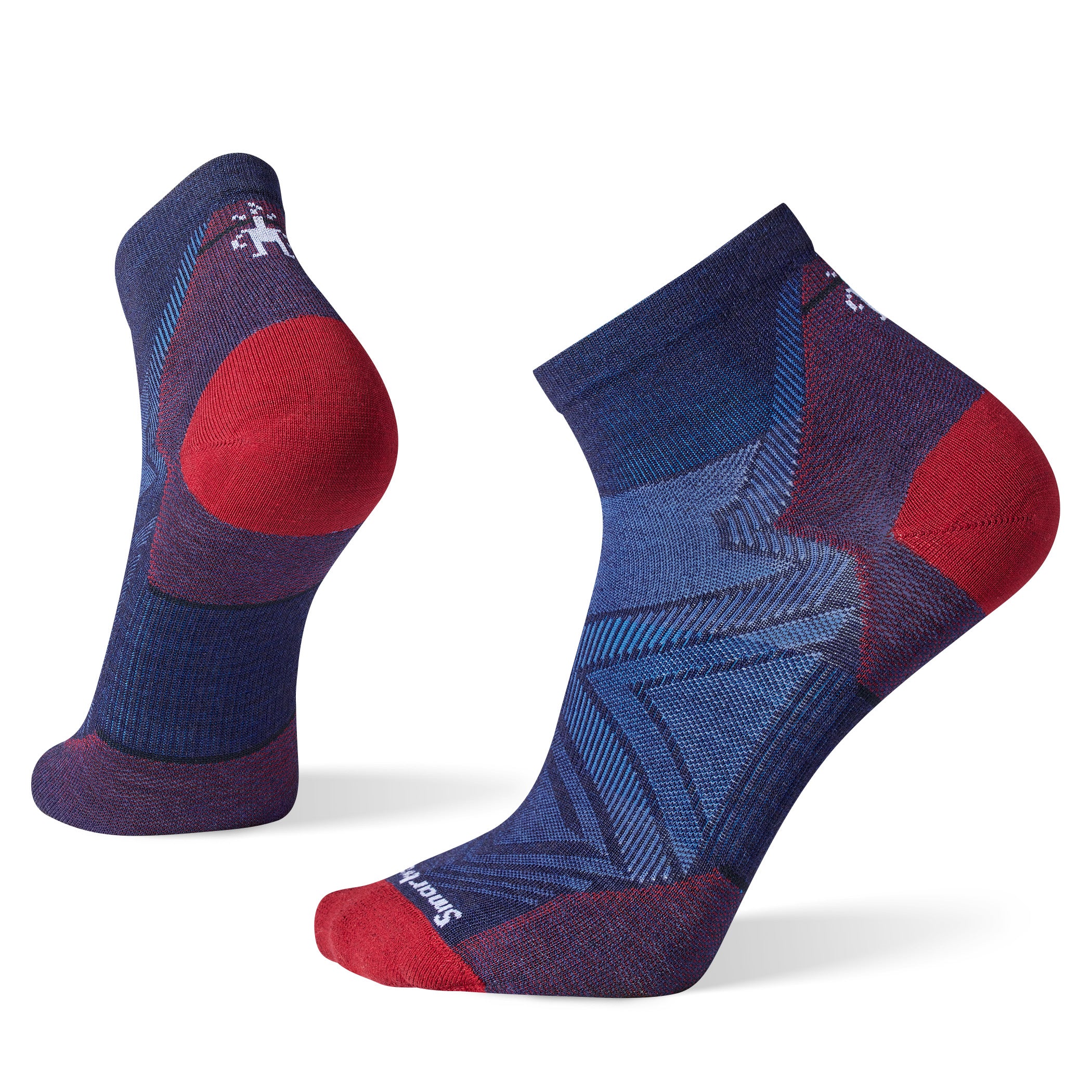 Smartwool Run Zero Cushion Ankle Socks - Lightweight Merino Wool Running Socks for Men & Women - Moisture Wicking & Odor Resistant - Perfect for Marathon, Trail Running & Outdoor Activities