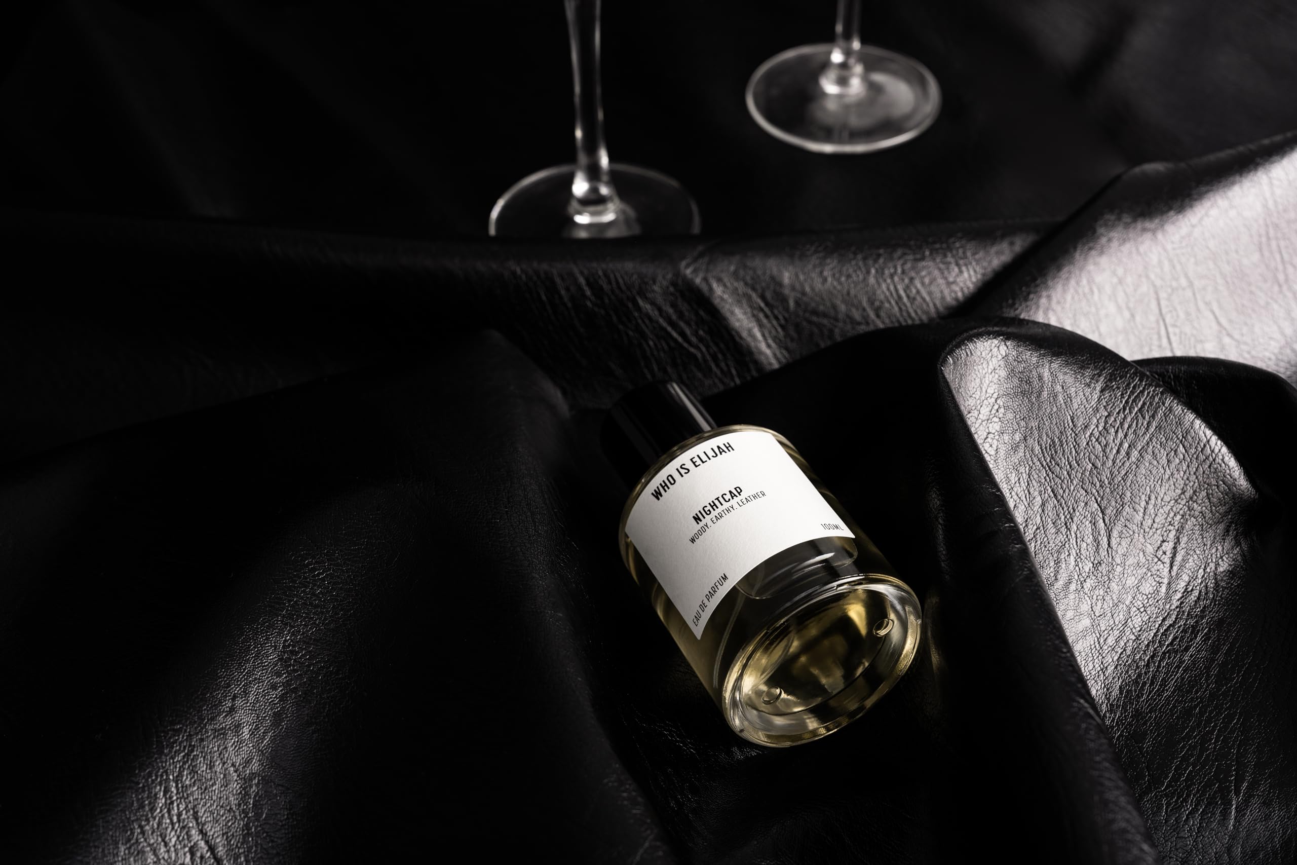 Nightcap Perfume for Men & Women - Unisex Woody Eau de Parfum with Pear, Cardamom, Violet, Orris Root & Sandalwood Notes - 3.4 Fl Oz Cologne Gift Set - Perfect for Date Nights, Office Wear & Special Occasions