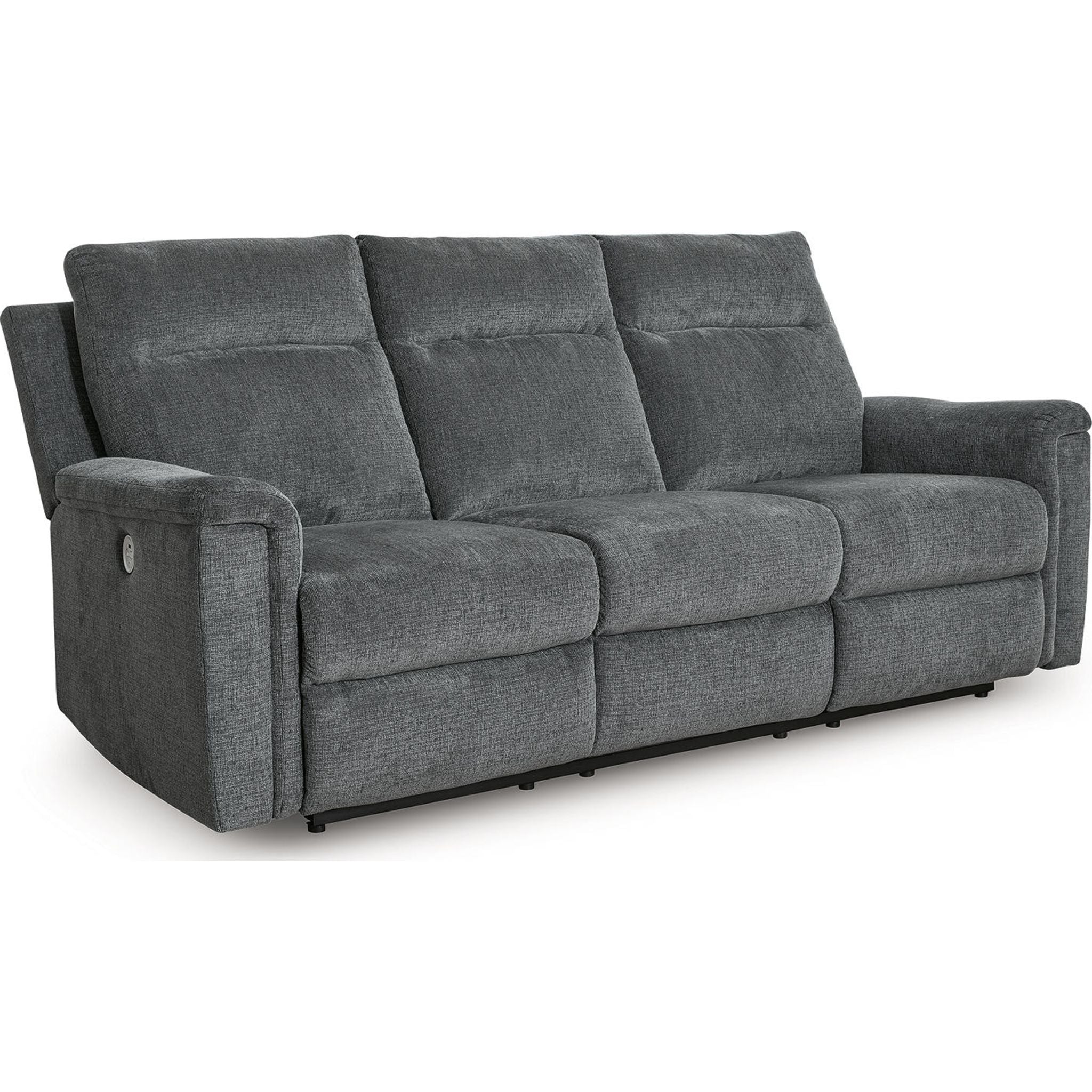 Barnsana Power Reclining Sofa - Electric Recliner Couch with USB Charging & Cup Holders | Modern Living Room Furniture for Home Theater & Relaxation