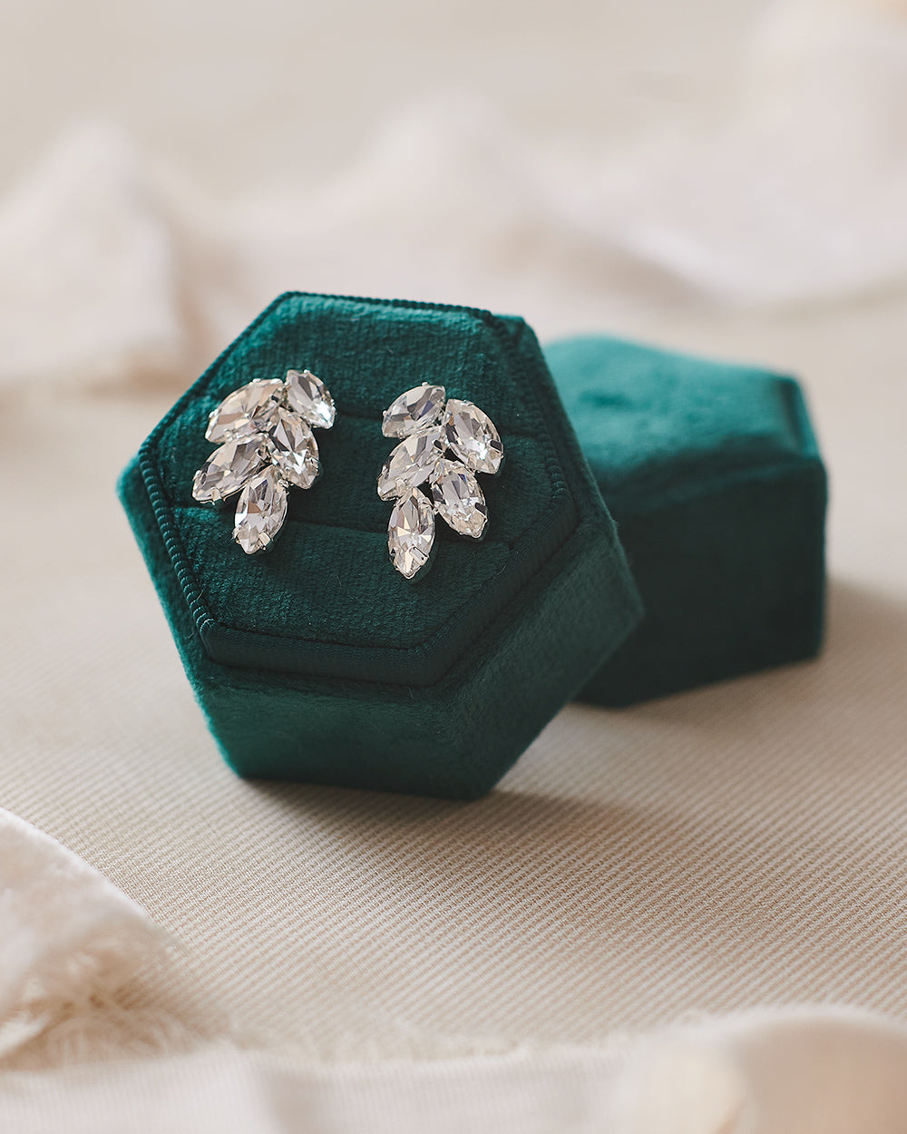Elegant Eva Stud Earrings for Women - Hypoallergenic Cubic Zirconia Earrings - Perfect for Everyday Wear, Parties & Gifts