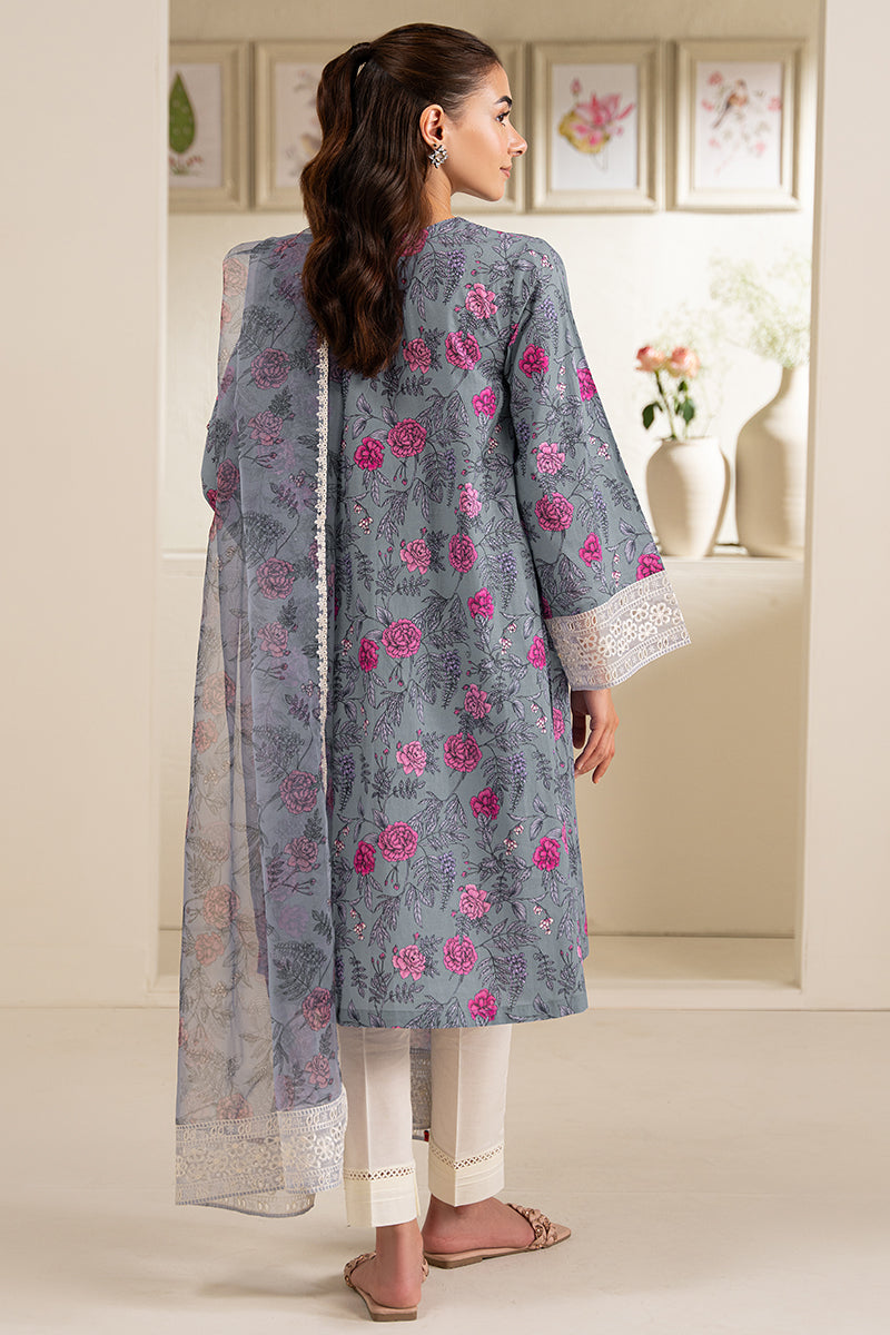 INDIGO GARDEN 2-Piece Cotton Kurta Set with Shirt & Dupatta - Traditional Indian Ethnic Wear for Women - Perfect for Festivals, Weddings & Cultural Events