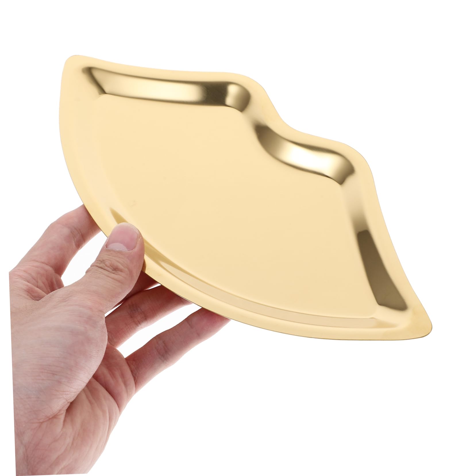 Gold Jewelry Dish Tray - Elegant Entryway Key & Ring Holder for Home Decor | Perfect for Engagement Gifts & Vanity Organizer