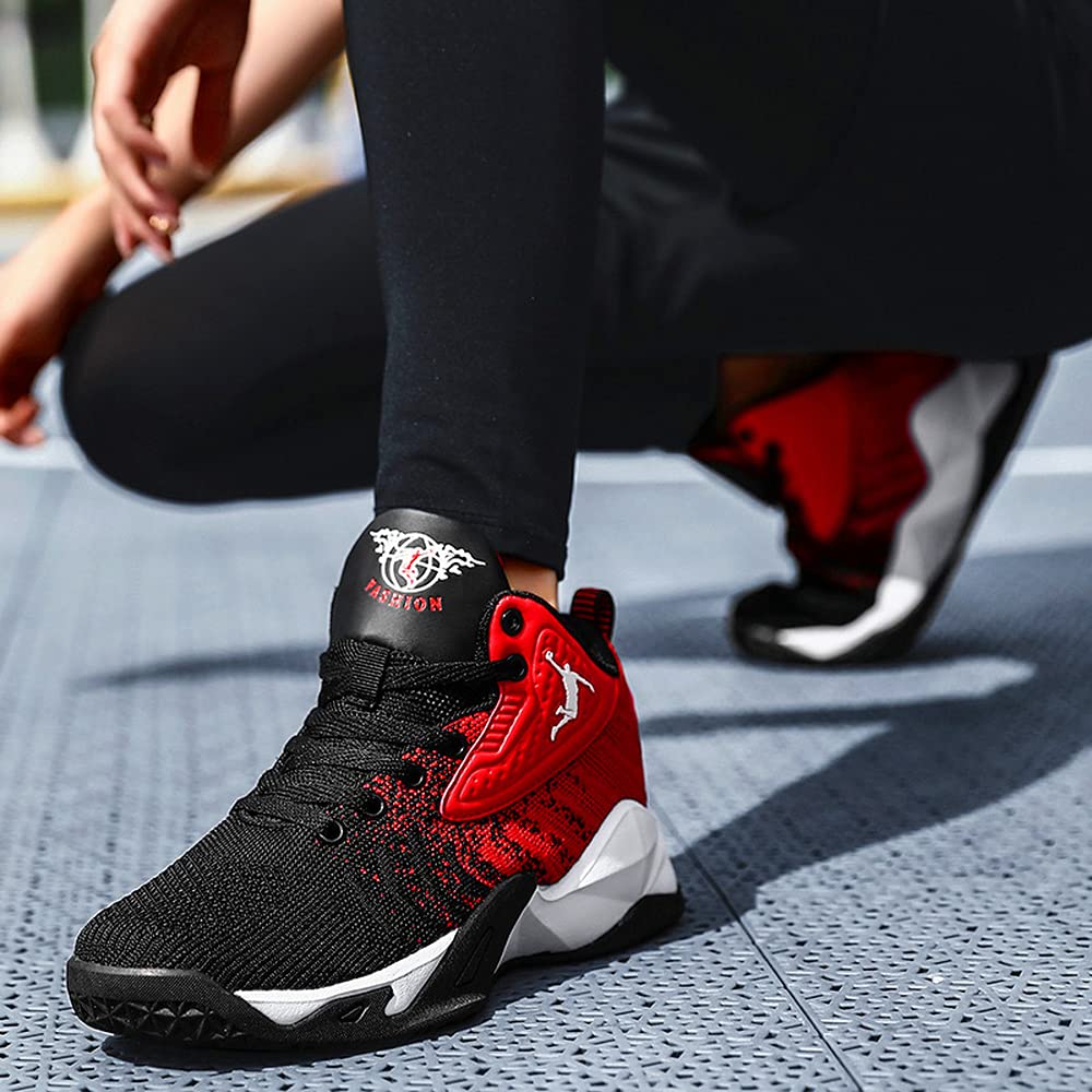 Breathable Men's Basketball Sneakers - Lightweight Soft Sole Summer Sports Shoes for Outdoor & Indoor Play | Perfect for Running, Training & Casual Wear