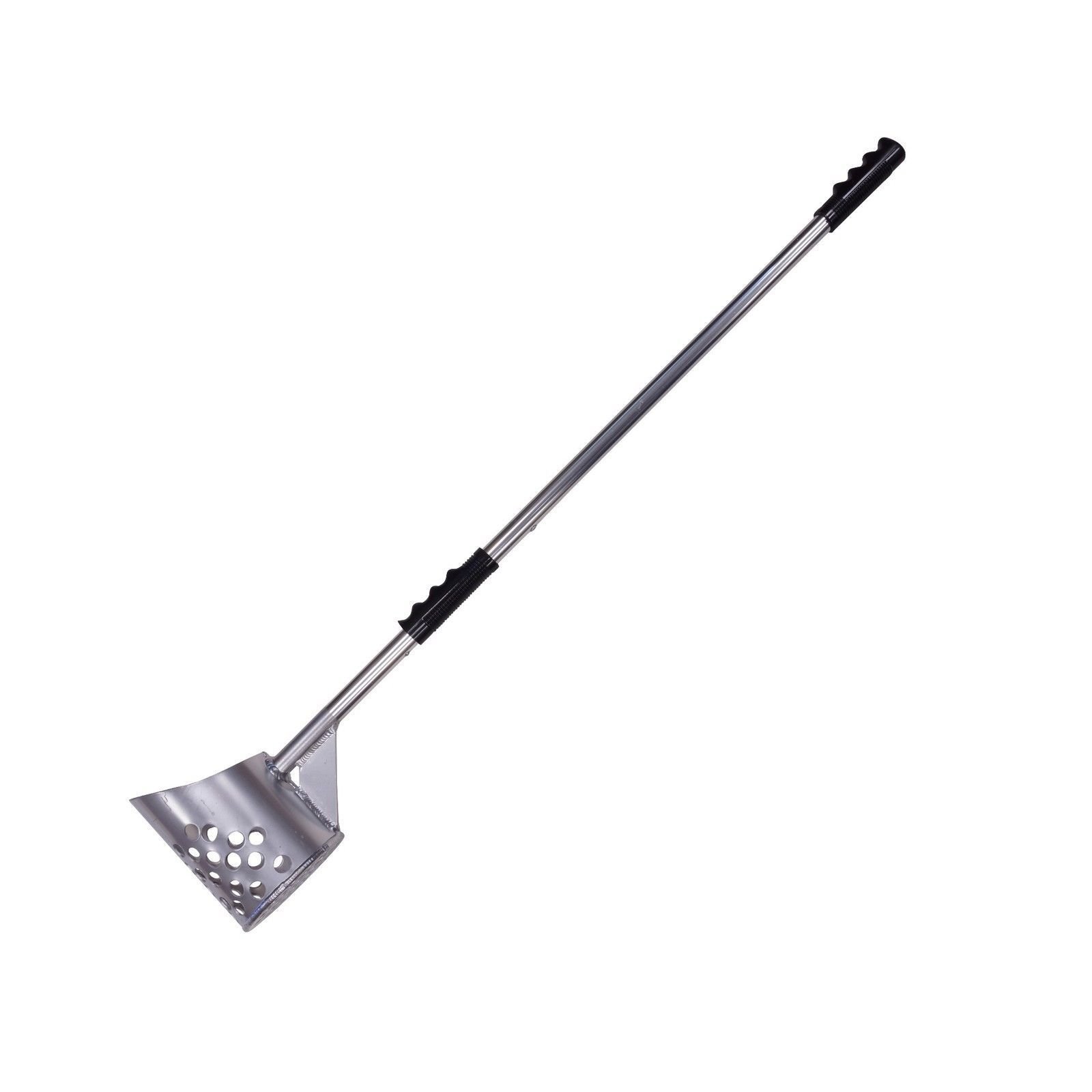 Premium Aluminum 2-in-1 Metal Detector Sand Scoop - Heavy Duty Beach Treasure Hunting Tool for Coins, Jewelry & Relics - Perfect for Beachcombing, Shoreline Exploration & Outdoor Adventures