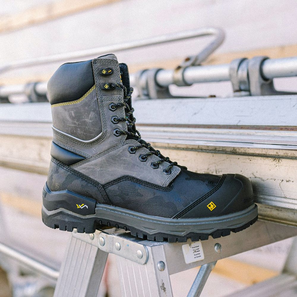 Terra Gantry Men's 8 Composite Toe Work Safety Boots CSA Certified TR0A4NRQGYX - Grey - Durable & Comfortable for Construction, Warehouse & Industrial Work