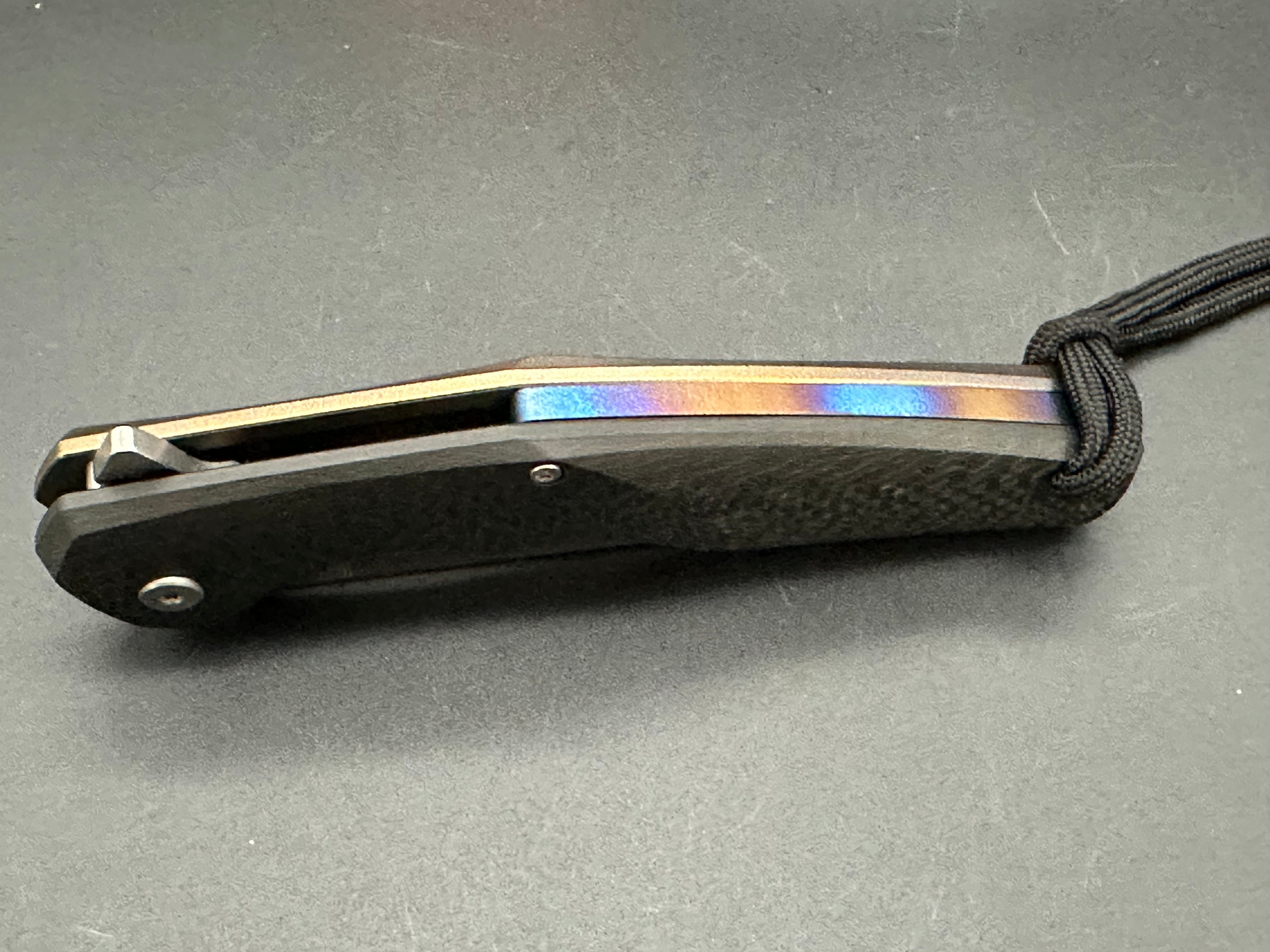 Custom Knife Factory ELF Flipper Pocket Knife - Anton Malyshev Designed EDC Folding Knife for Outdoor, Camping & Everyday Carry (EDC)