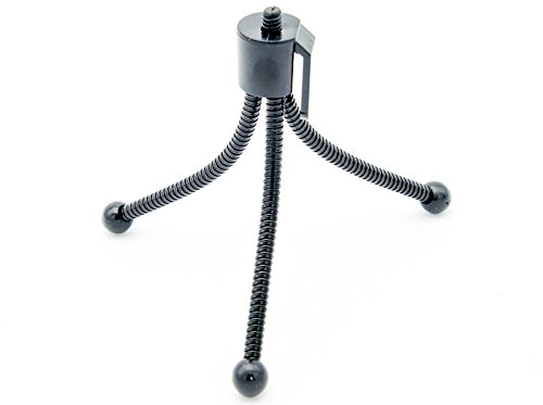 PROtastic® Mini Pocket Tripod with Flexible Legs - Lightweight Portable Stand for GoPro, Xiaomi, SJCAM Action Cameras & Smartphones - Perfect for Vlogging, Travel & Outdoor Adventures