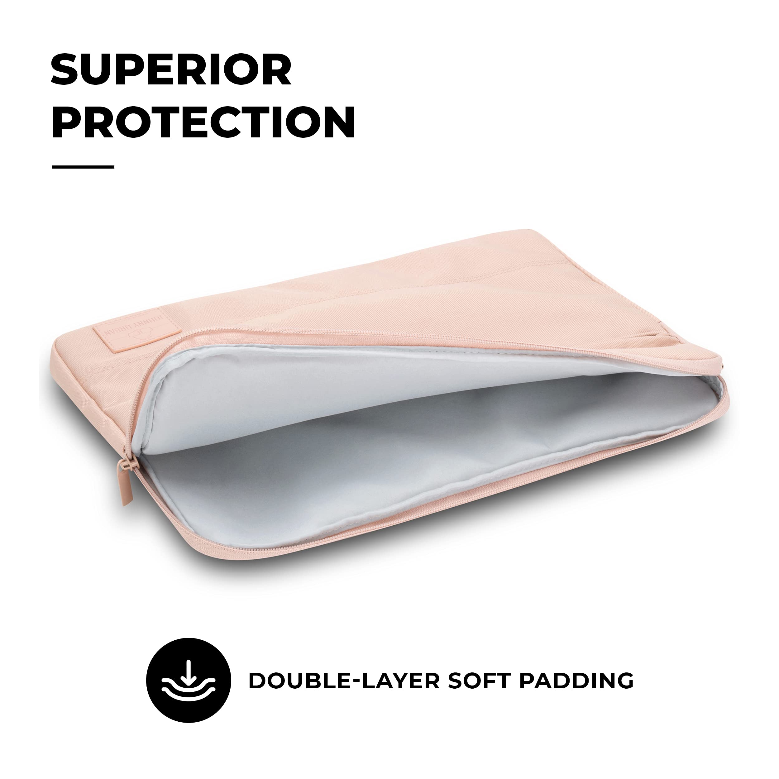 Johnny Urban JAKE 13 Inch Laptop Sleeve for MacBook Air M1 & MacBook Pro - Eco-Friendly Recycled PET Protective Case - Perfect for Work, School & Travel