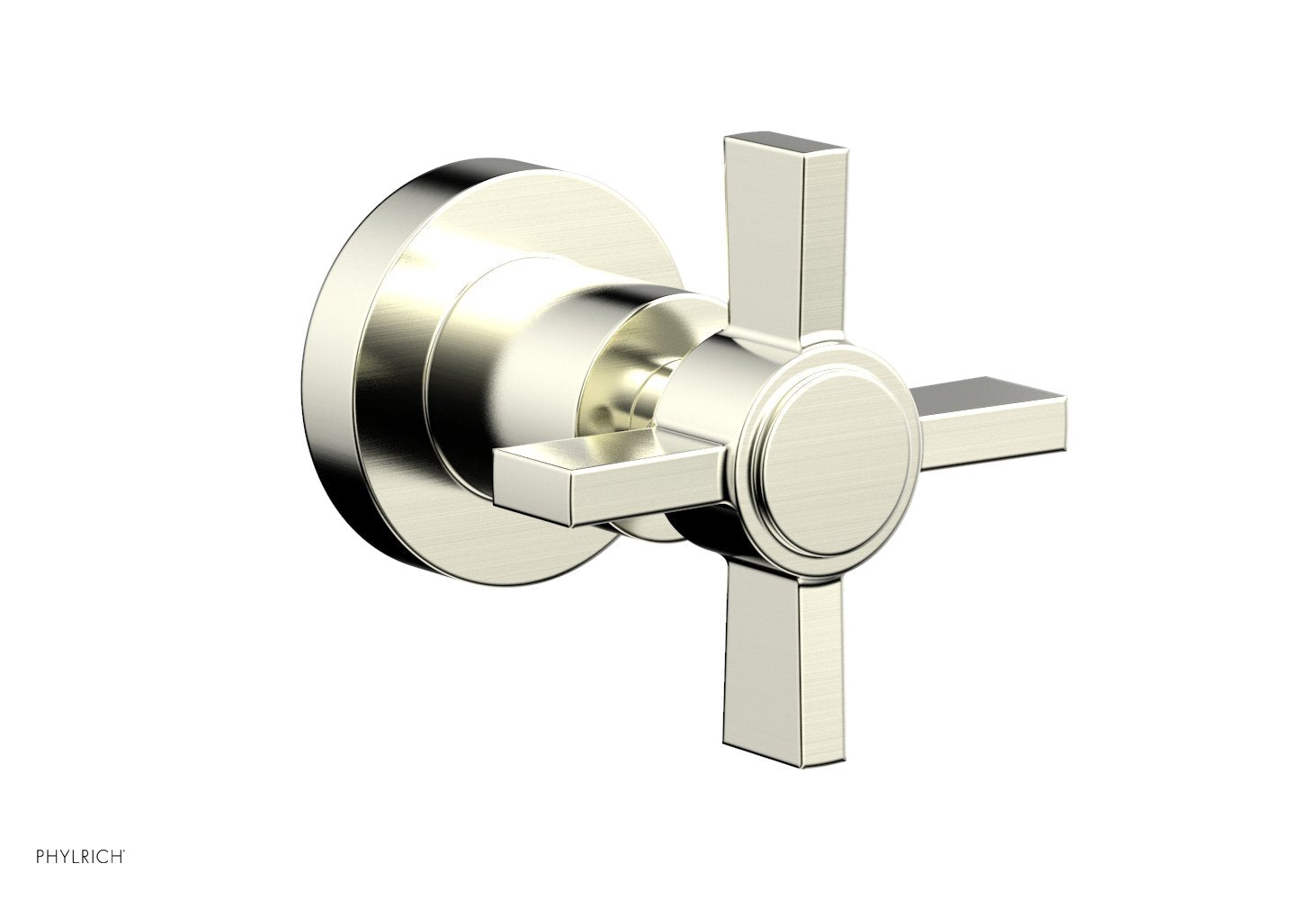 BASIC Volume Control Diverter Trim with Blade Cross Handle - D2PV137A - Perfect for Bathroom & Shower Faucet Upgrades