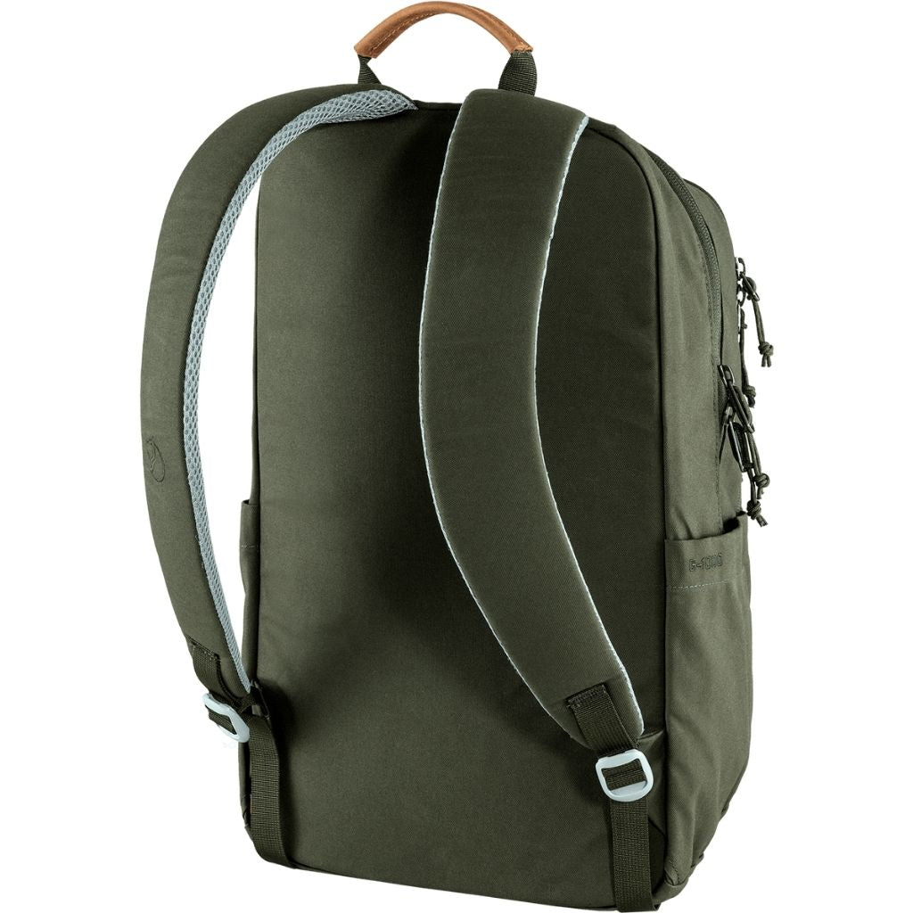 Fjallraven Raven 15 20L Backpack Chestnut Brown - Lightweight Hiking Daypack for School, Travel & Outdoor Adventures