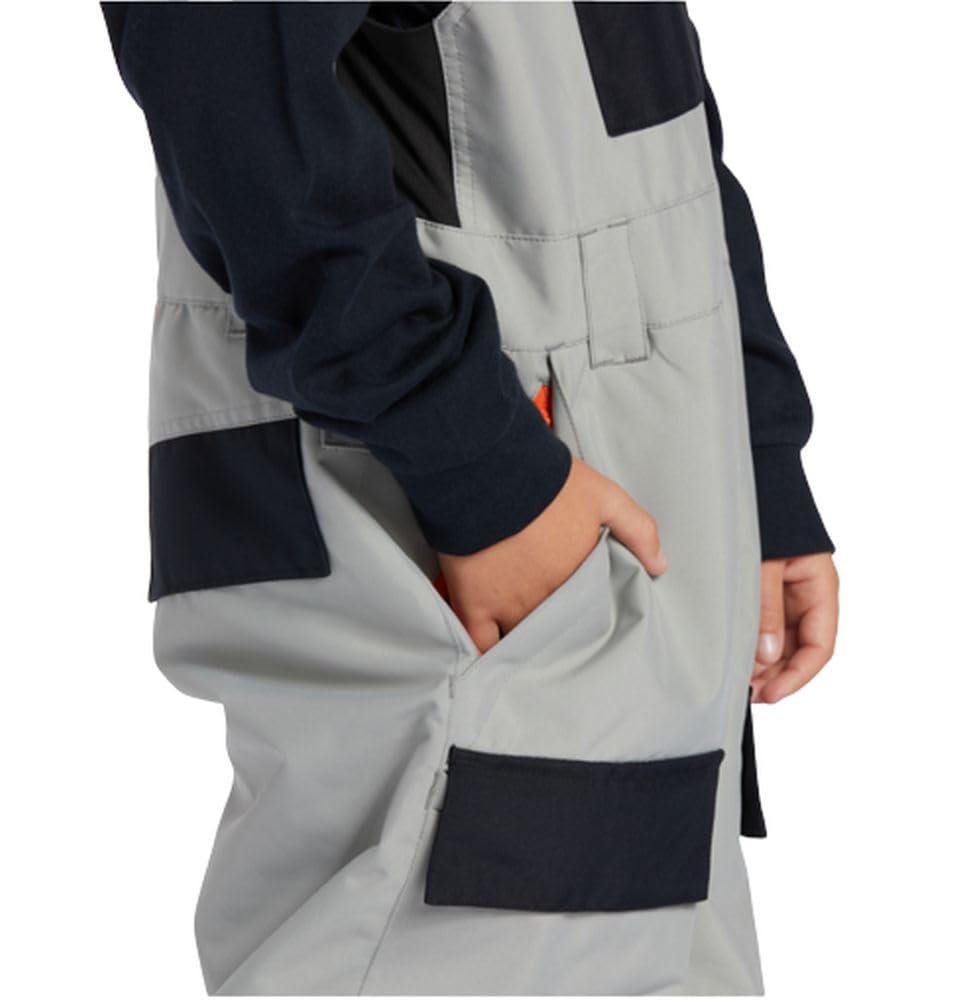 DC Youth Insulated Snow Bib Pants - Waterproof Winter Overalls for Boys & Girls - Warm Snowsuit for Skiing, Sledding & Outdoor Winter Activities