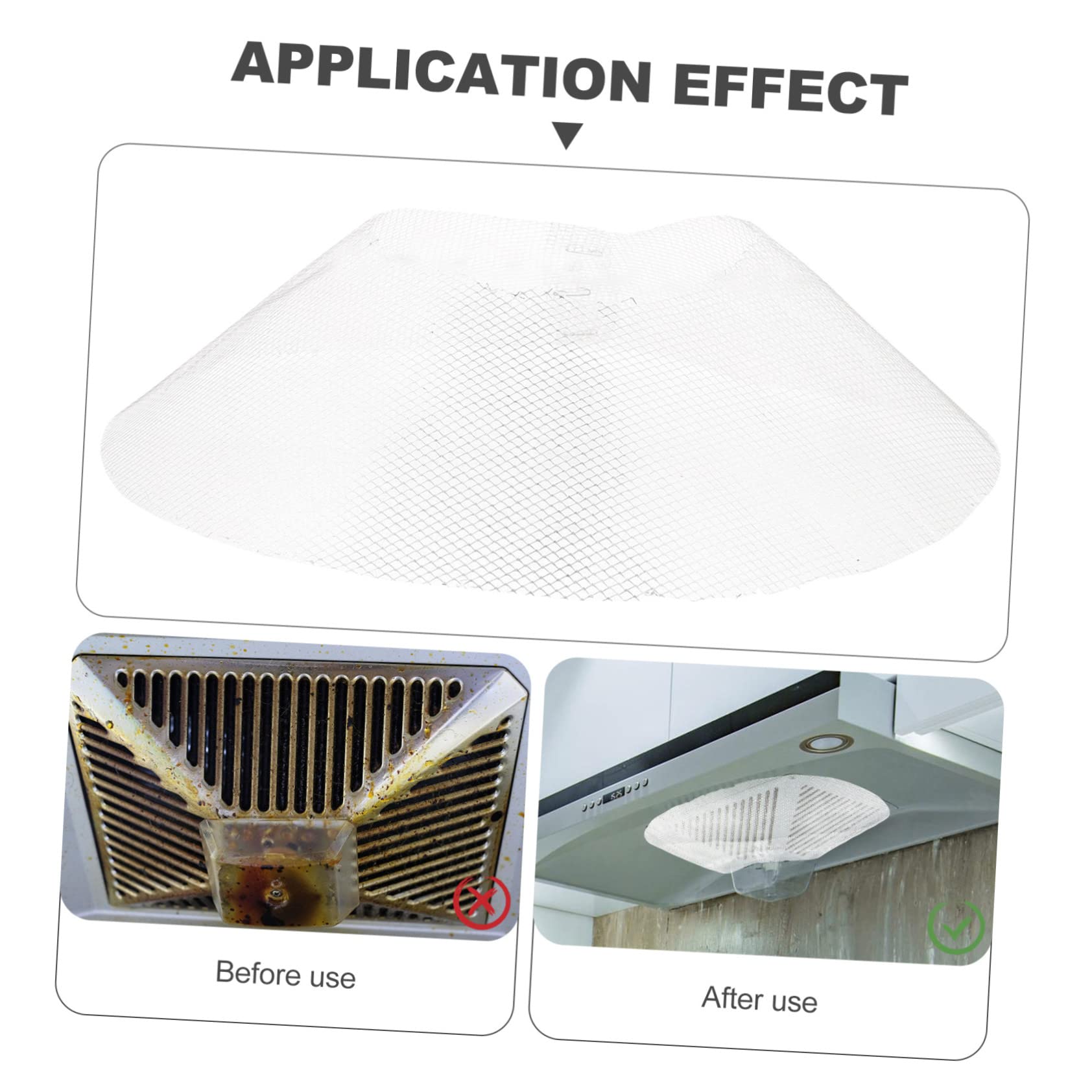 20-Pack SOLUSTRE Range Hood Vent Filters - Stainless Steel Grease Mesh Covers for Stove Hood, Cooker Hood & Fan - Oil Proof & Durable for Home Kitchen Use
