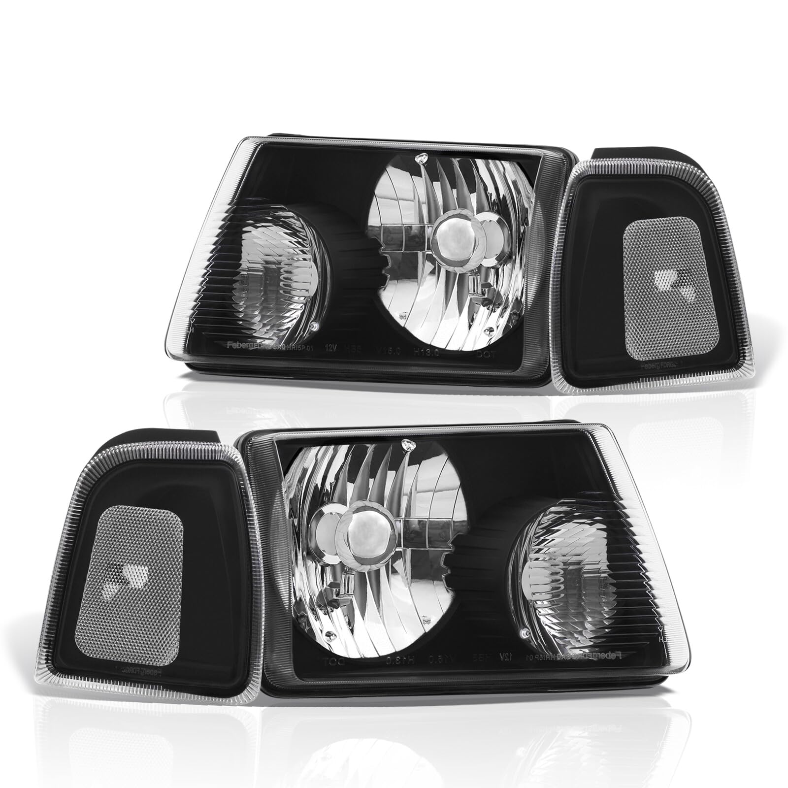 Ford Ranger Headlights & Bumper Lamps (2001-2011) - Off-Road & Night Driving