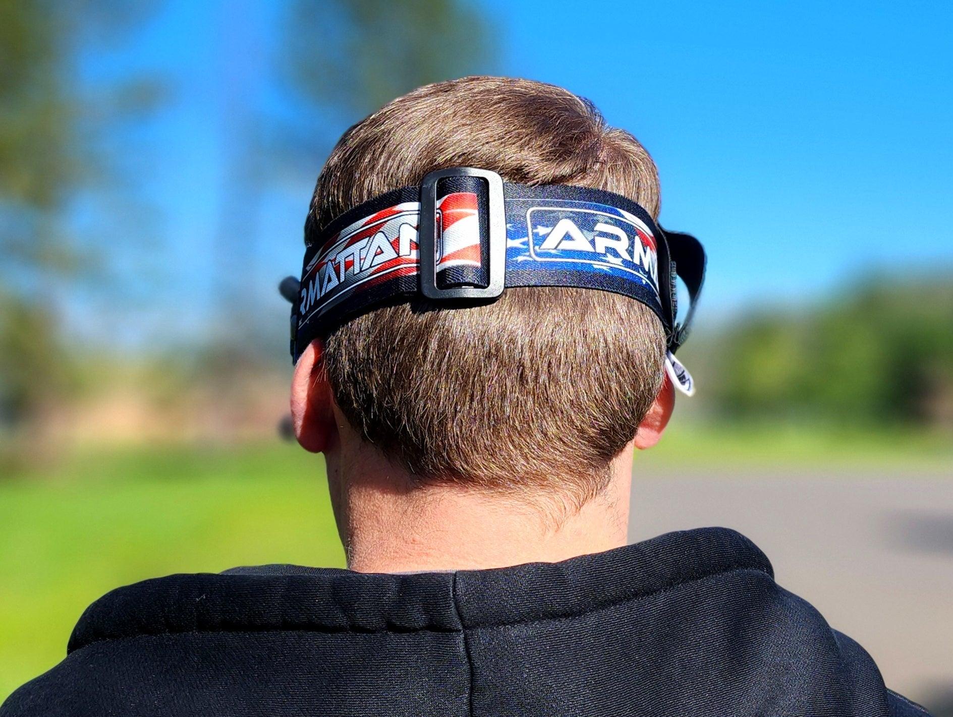 Armattan Quads 2 Goggle Strap by Fat Straps - Durable Adjustable FPV Drone Goggles Headband - Perfect for Racing, Freestyle & Cinematic Drone Flying