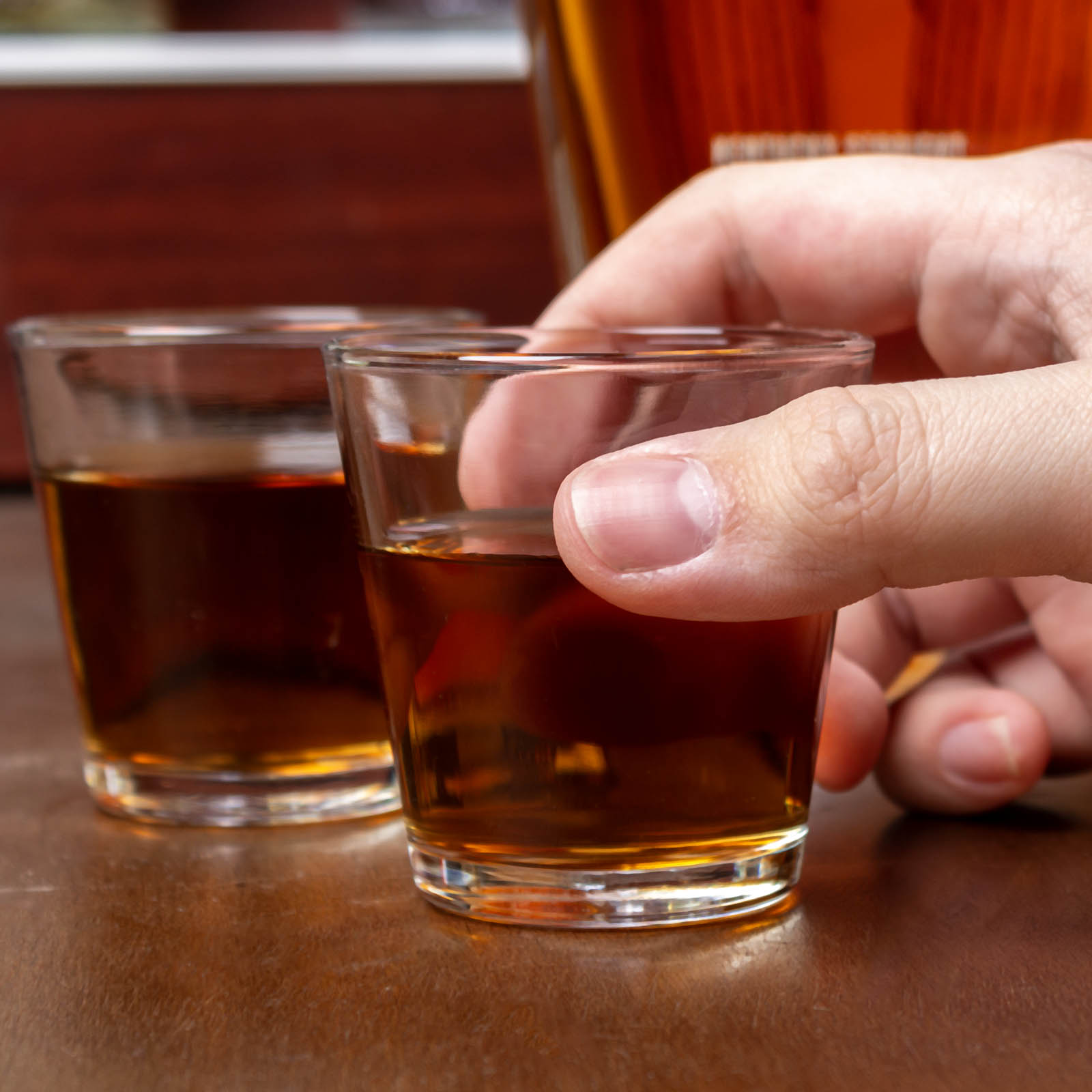 BarConic® 3.5 oz Flared Shooter Glass - Premium Cocktail & Liquor Drinking Glasses for Parties, Bars & Home Entertaining