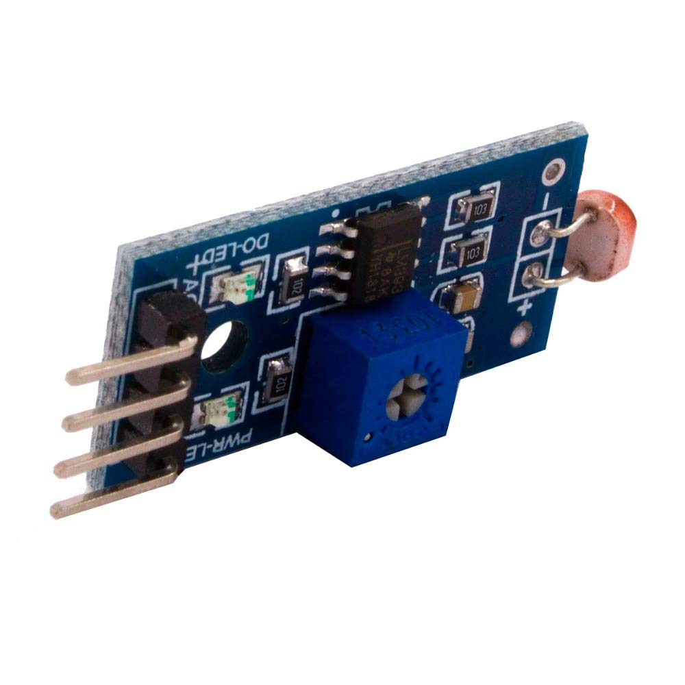 20pcs Optical Sensitive Resistance Sensor Module Photosensitive Sensor for 4 Pin - Perfect for Arduino, Raspberry Pi & DIY Electronics Projects (Light Detection, Automation Control)