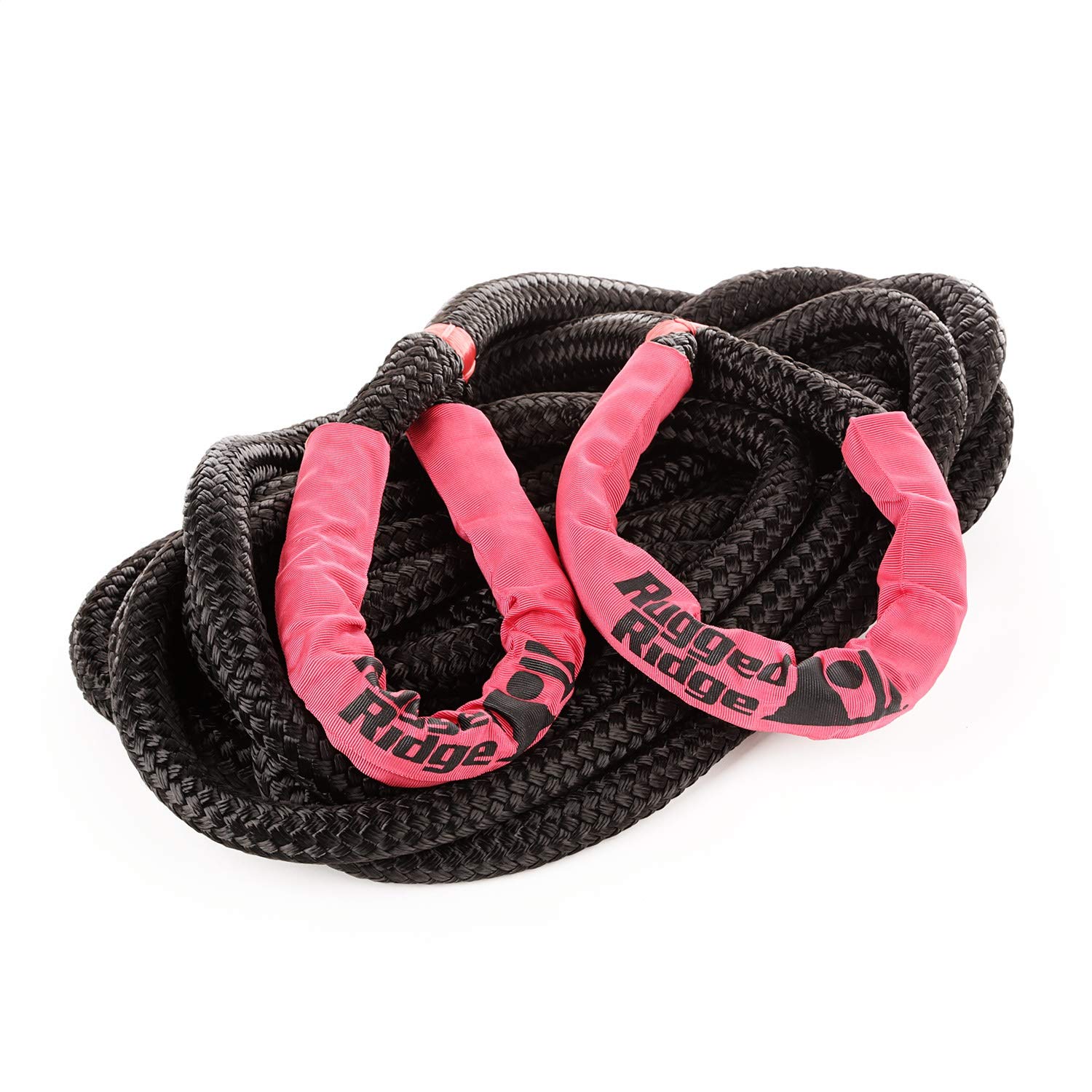 Rugged Ridge Kinetic Recovery Rope Kit with Cinch Storage Bag | Heavy Duty Off-Road Towing & Vehicle Recovery Gear | Ideal for Jeep, Truck & SUV 4x4 Adventures (Model 15104.30)