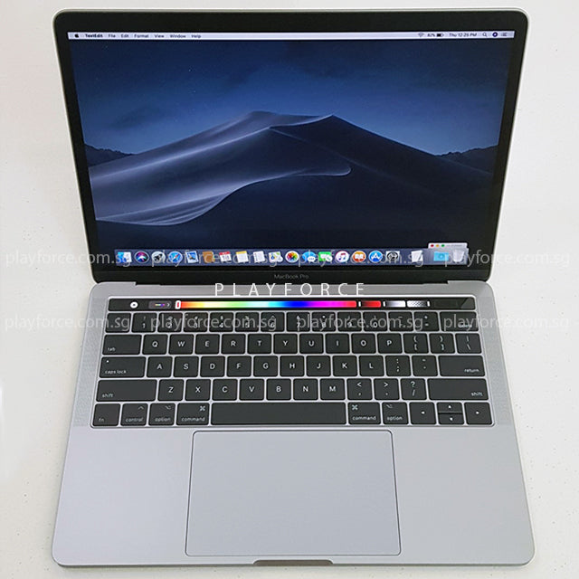 Apple MacBook Pro 13-inch (2017) with Touch Bar - 256GB SSD, Space Gray (Includes AppleCare) - Perfect for Business, Design & Creative Professionals