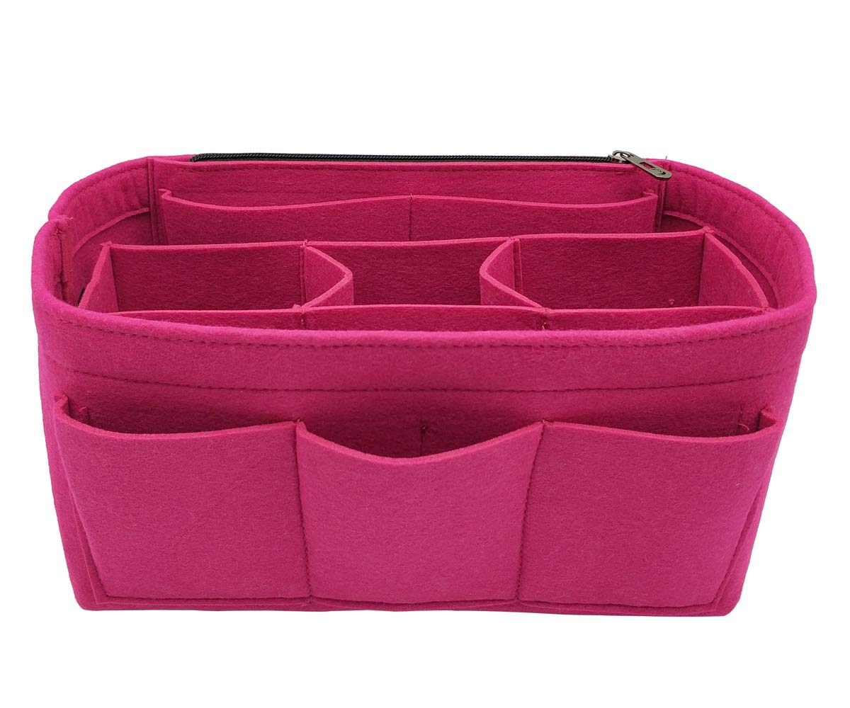 LEXSION Felt Purse Insert Organizer - Perfect Fit for Speedy & Neverfull Bags - Handbag Organizer for Women | Ideal for Travel, Work & Everyday Use