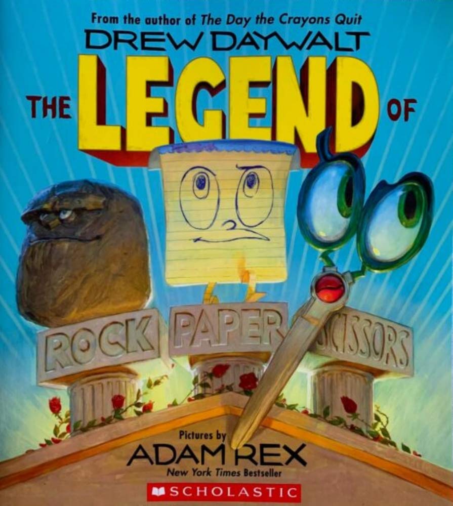 The Legend of Rock Paper Scissors - Classic Hand Game for Kids & Adults - Fun Party, Classroom & Family Game Night Activity