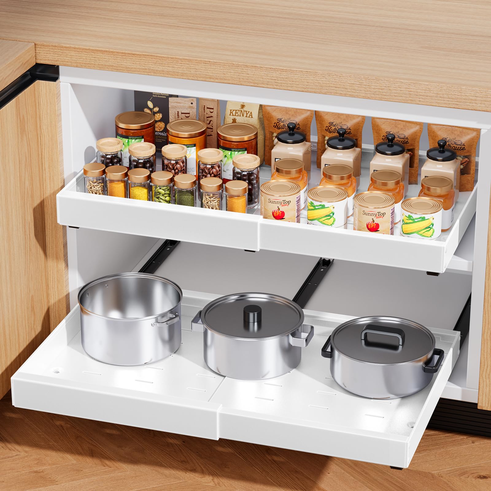Heavy Duty Pull Out Cabinet Organizer 21
