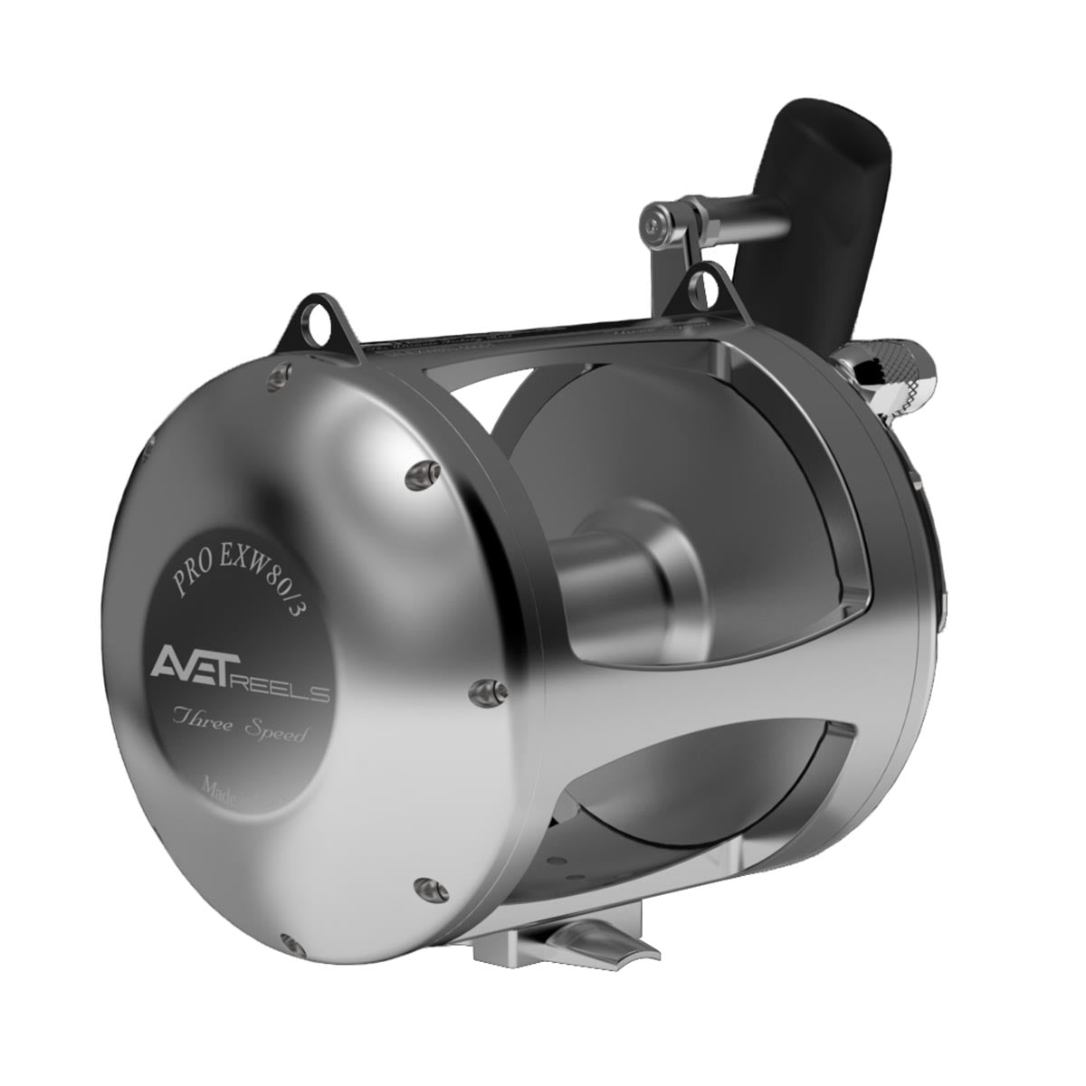 Avet Pro EXW 80/3 Wide 3-Speed Fishing Reel - Saltwater & Big Game Fishing Reel for Offshore Trolling & Deep Sea Angling