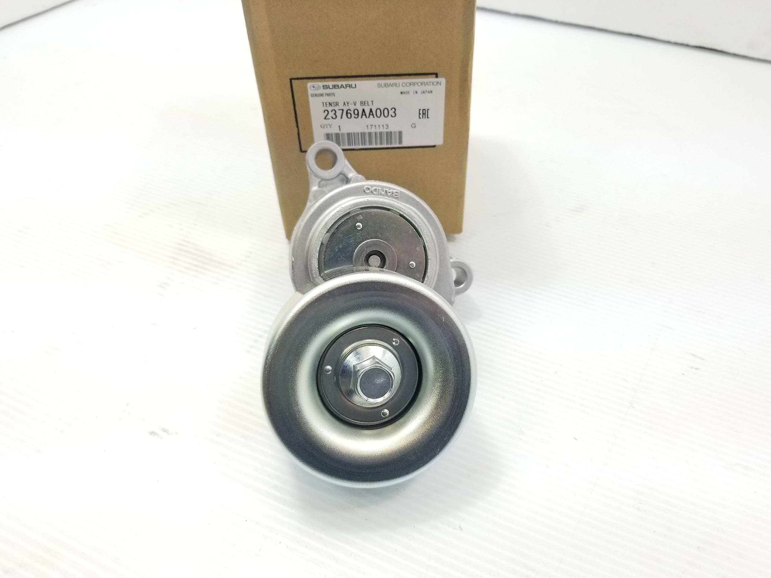 Genuine Subaru 23769AA003 V Belt Tensioner Assembly - Compatible with Subaru Models, Durable & Reliable Replacement Part for Smooth Engine Performance