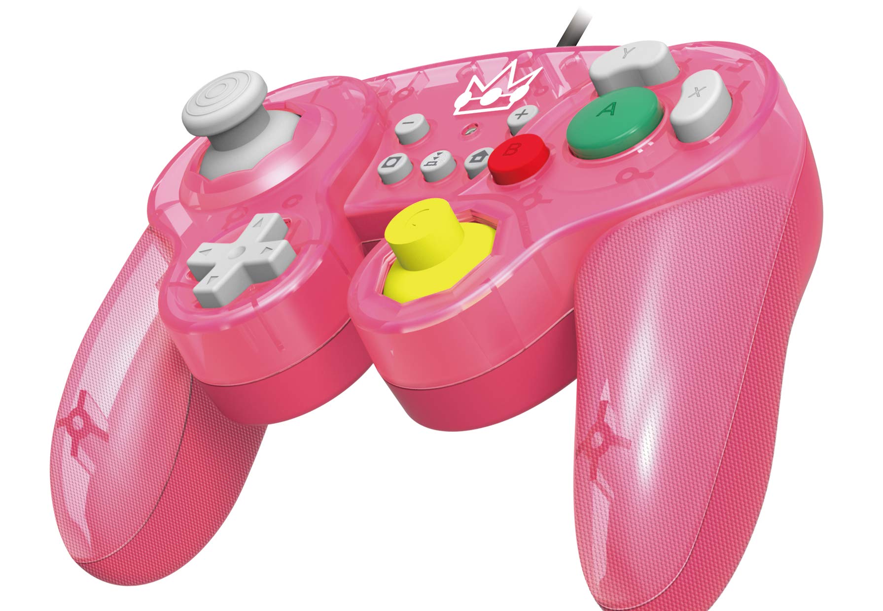 HORI Nintendo Switch Battle Pad (Peach) - Officially Licensed GameCube Style Controller for Nintendo Switch - Perfect for Super Smash Bros & Mario Kart Gaming Sessions