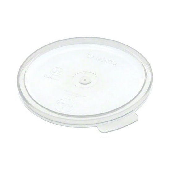 Cambro RFSC1PP190 1 Quart Round Translucent Storage Lid - Perfect for Food Storage, Meal Prep & Organization in Restaurants, Catering & Home Kitchens