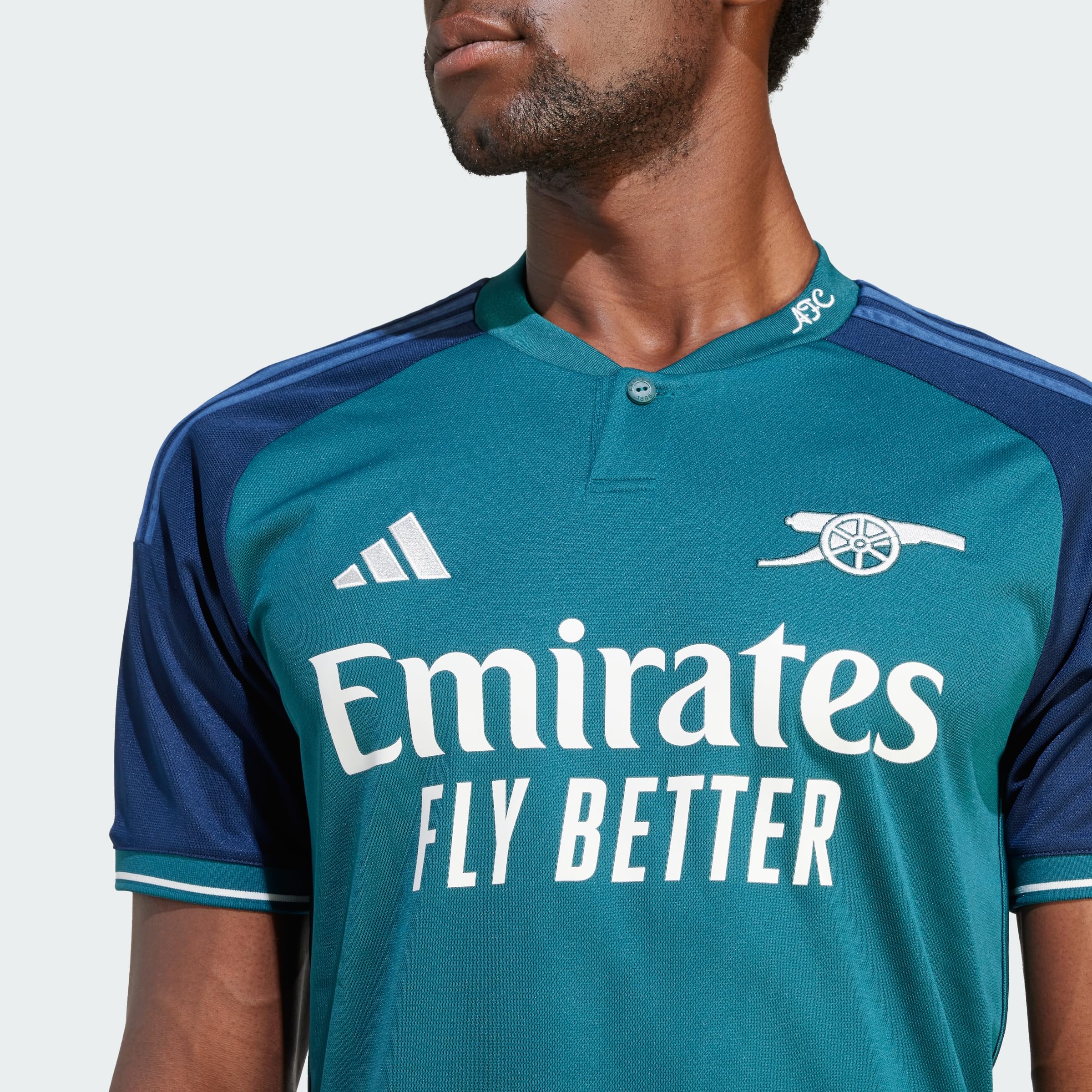 adidas Men's Soccer Arsenal 23/24 Third Jersey - Vintage Style Fan Jersey, Eco-Friendly Recycled Materials, X-Large - Perfect for Matchdays, Gifts & Soccer Enthusiasts