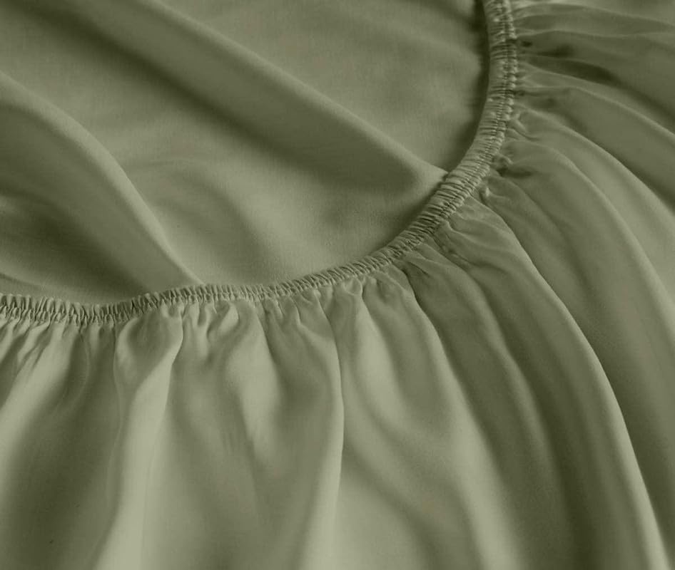 Rajlinen 100% Cotton Split King Sheet Set for Adjustable Beds - 16