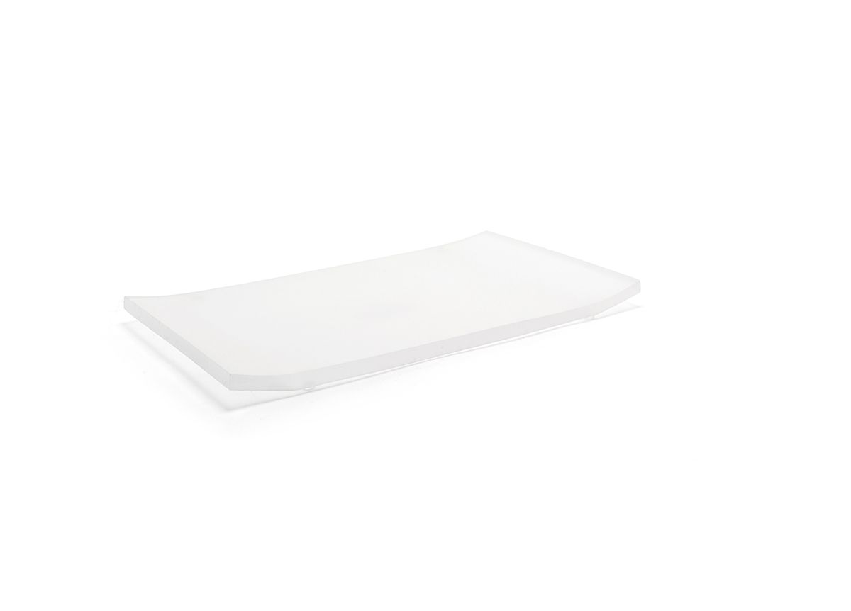 FOH Nassau Ice Tray Set of 2, 15 x 9 Inches - Perfect for Cocktails, Beverages & Party Serving - Durable Plastic Ice Cube Trays for Home Bars & Entertaining