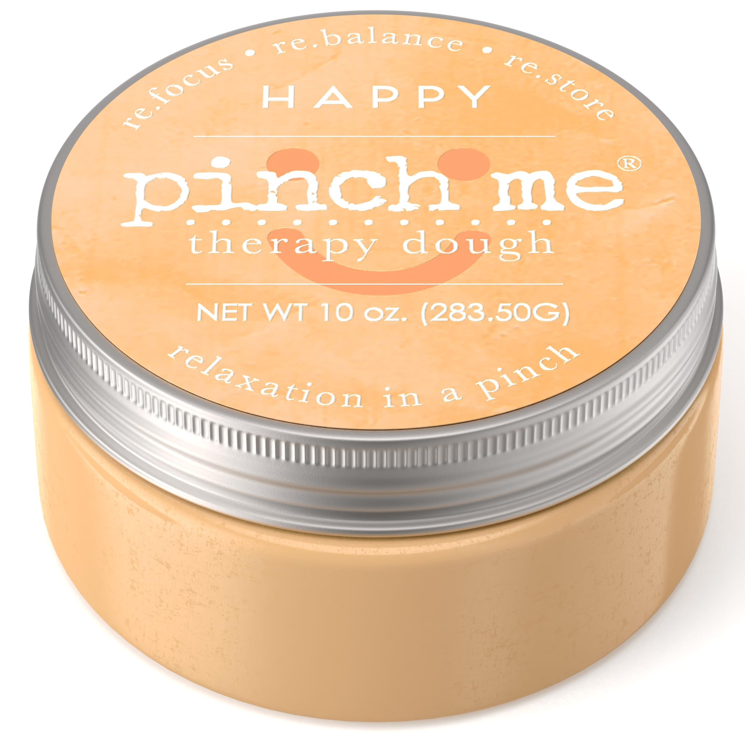 Pinch Me Therapy Dough - 10oz Aromatherapy Stress Relief Putty with Happy Scent - Natural Anxiety Relief & Focus Aid for Adults & Kids - Perfect for Office, Home & Travel Use